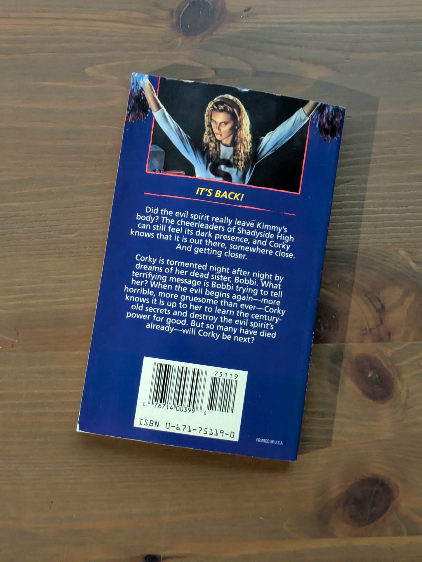 Third Evil, The (Fear Street Cheerleaders #3) by R.L. Stine - Vintage Paperback