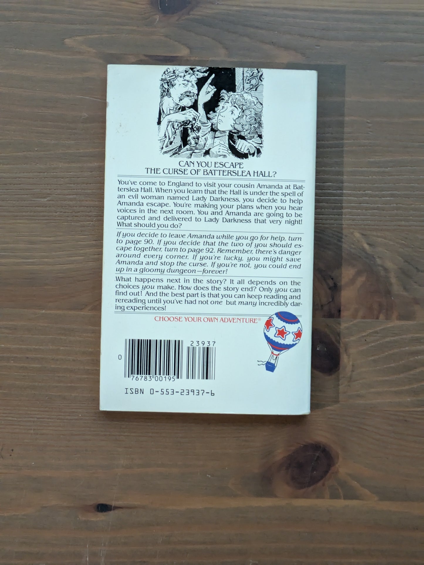 Curse of Batterslea Hall, The (Choose Your Own Adventure #30) by Richard Brightfield - Vintage Paperback