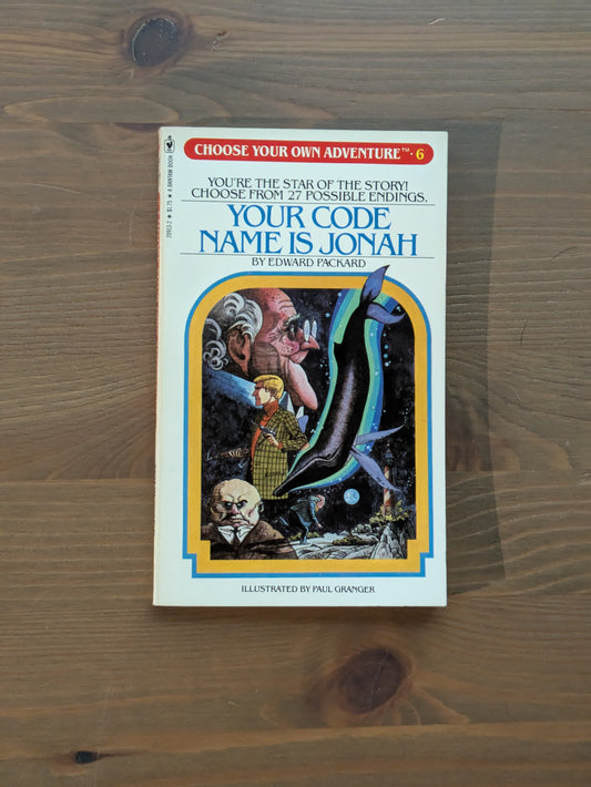 Your Code Name is Jonah (Choose Your Own Adventure #6) by Edward Packard