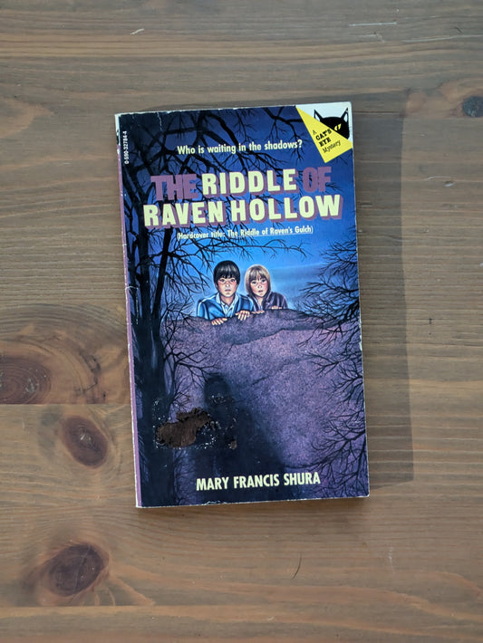 Riddle of Raven Hollow, The (Vintage Paperback) by Mary Francis Shura