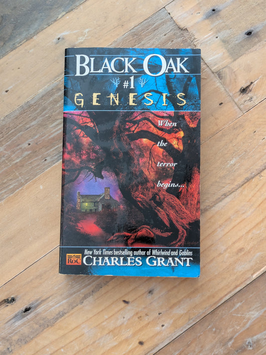 Genesis (Black Oak #1) by Charles L. Grant - Vintage Paperback