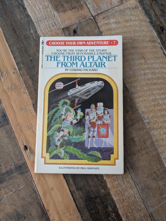 Third Planet from Altair, The (Choose Your Own Adventure #7) by Edward Packard - Vintage Paperback
