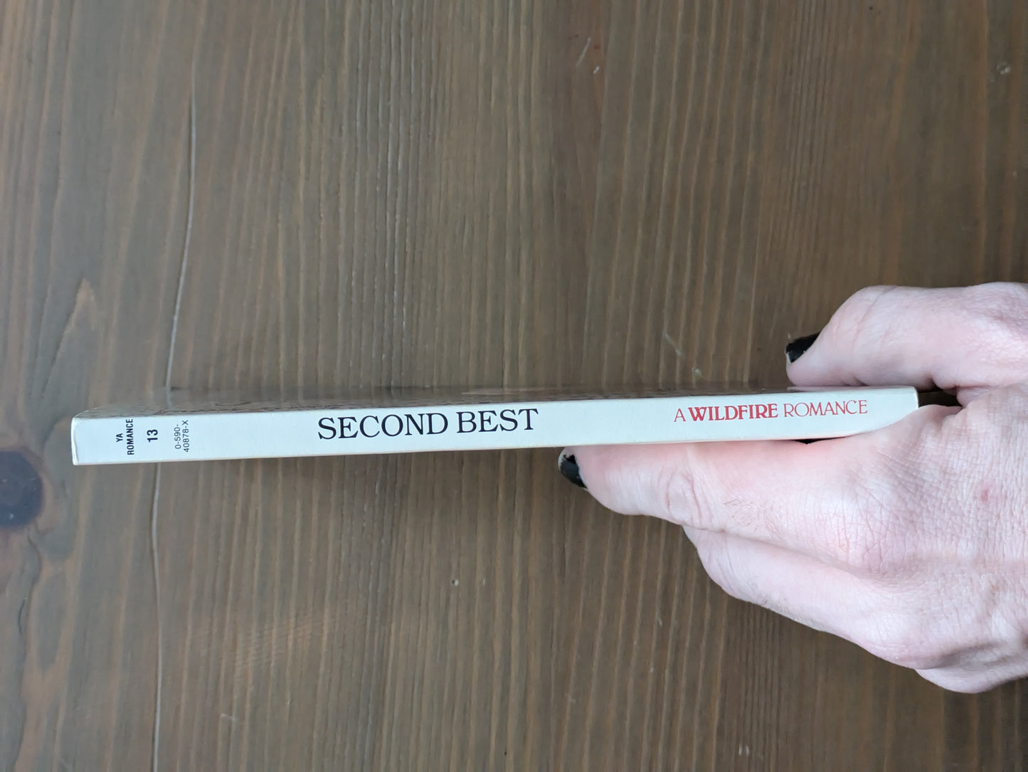 Second Best (Wildfire #19) by Helen Cavanagh - Vintage Paperback