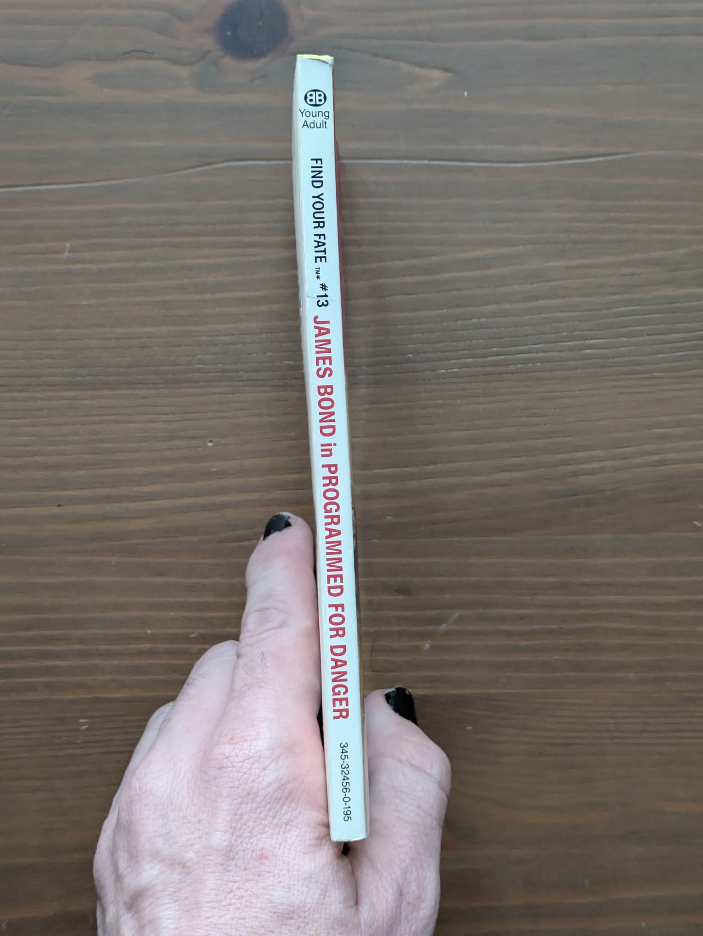 James Bond in Programmed for Danger (Find Your Fate #13) by Jean M. Favors - Vintage Paperback