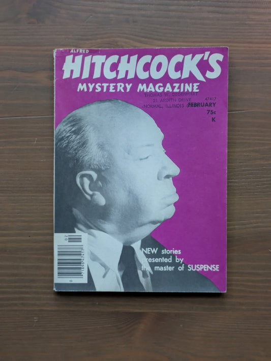 Alfred Hitchcock's Mystery Magazine (February 1976 Issue) Vintage Digest