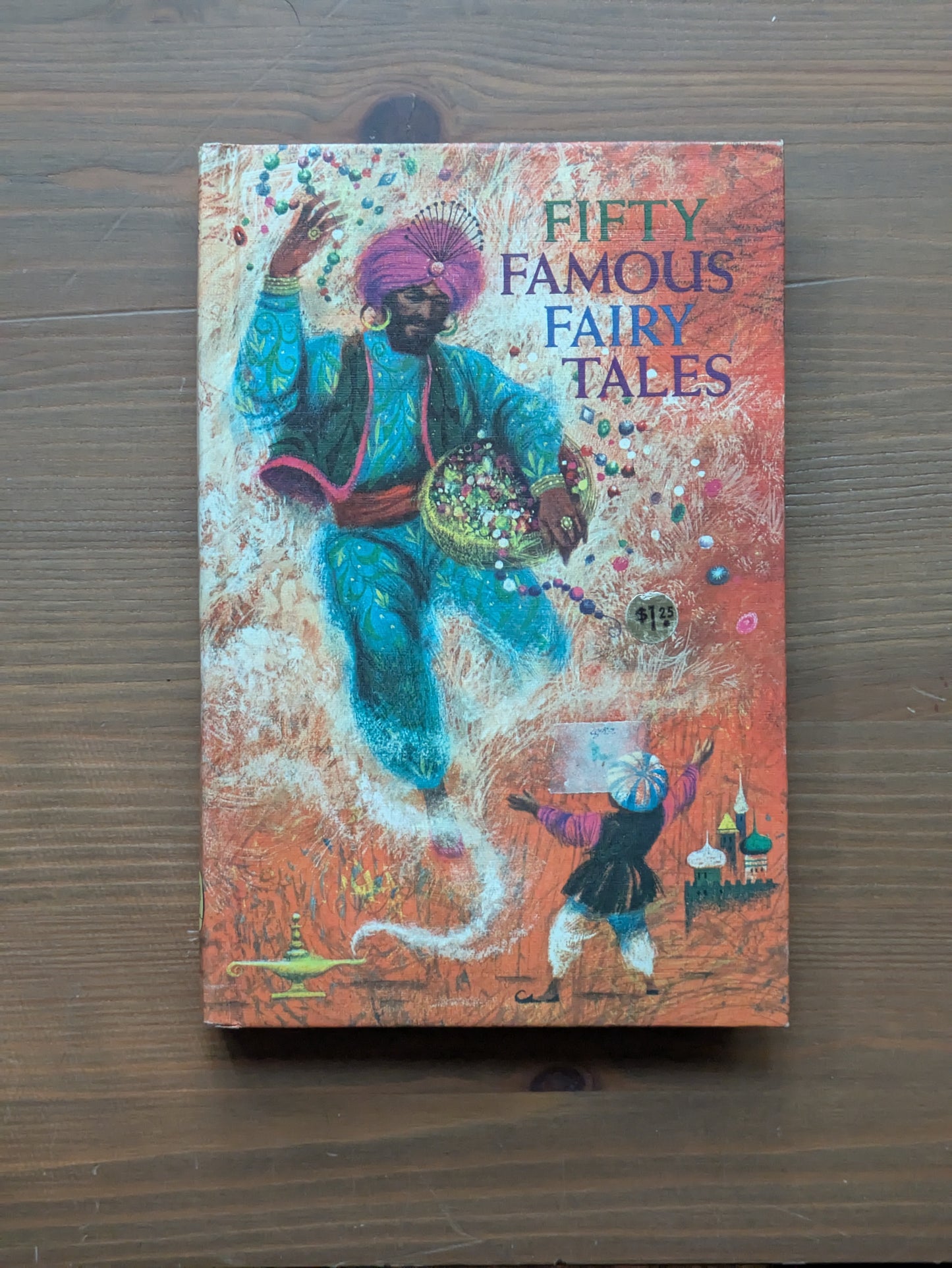 Fifty Famous Fairy Tales (Vintage Hardcover) by Robert J. Lee (Illustrator)