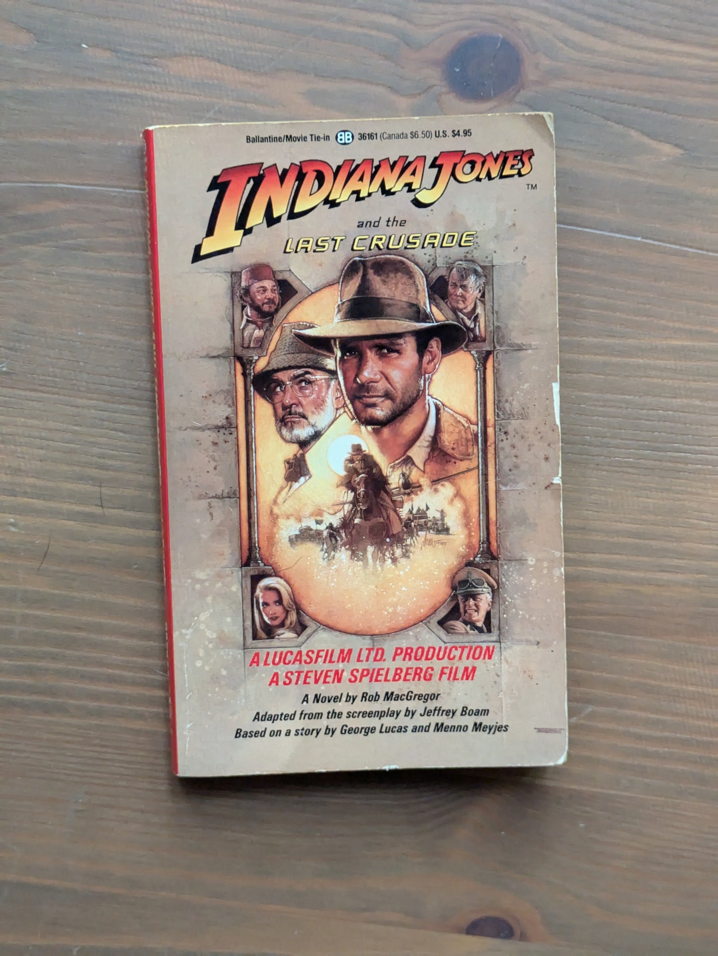 Indiana Jones and the Last Crusade (Vintage Paperback) by Ryder Windham