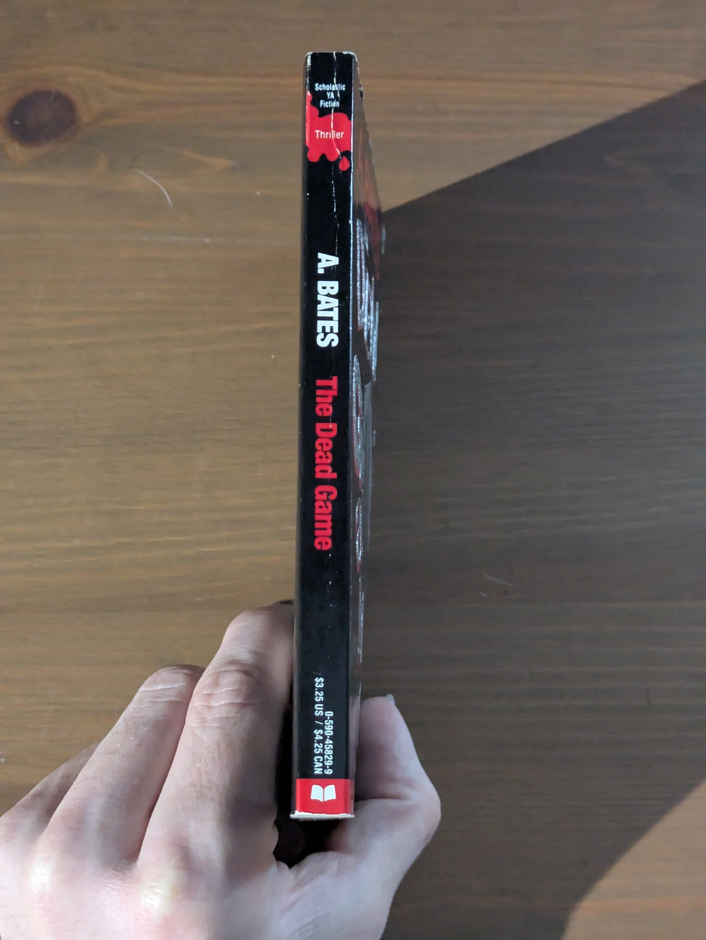 Dead Game, The (Point Horror) by A. Bates - Vintage Paperback