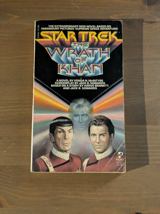 Wrath Of Khan, The (Star Trek Movie Novels #2) by Vonda N. McIntyre - Vintage Paperback