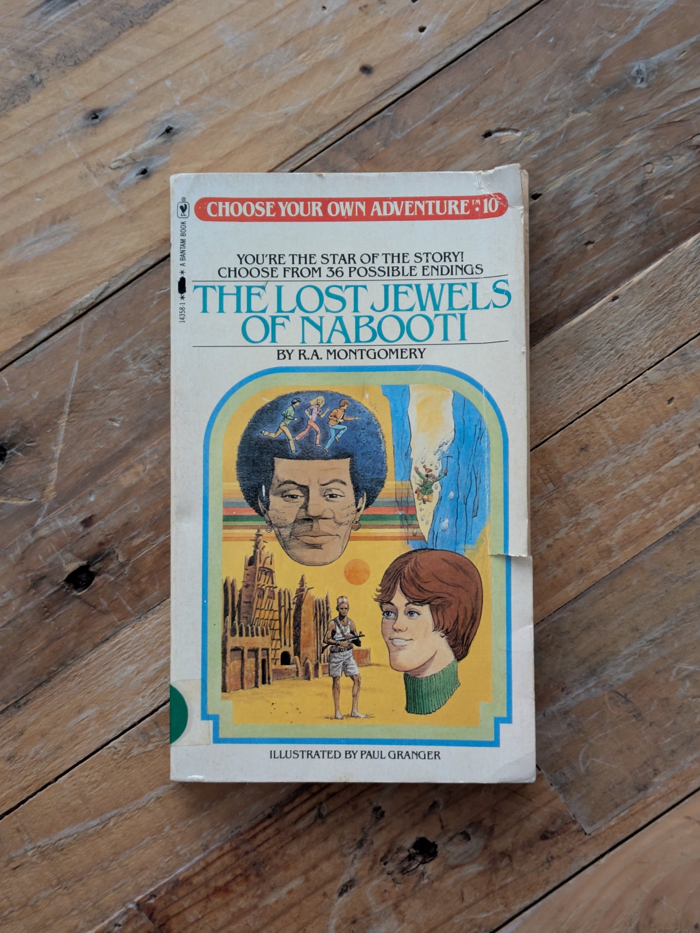 Lost Jewels of Nabooti, The (Choose Your Own Adventure #10) by R.A. Montgomery - Vintage Paperback