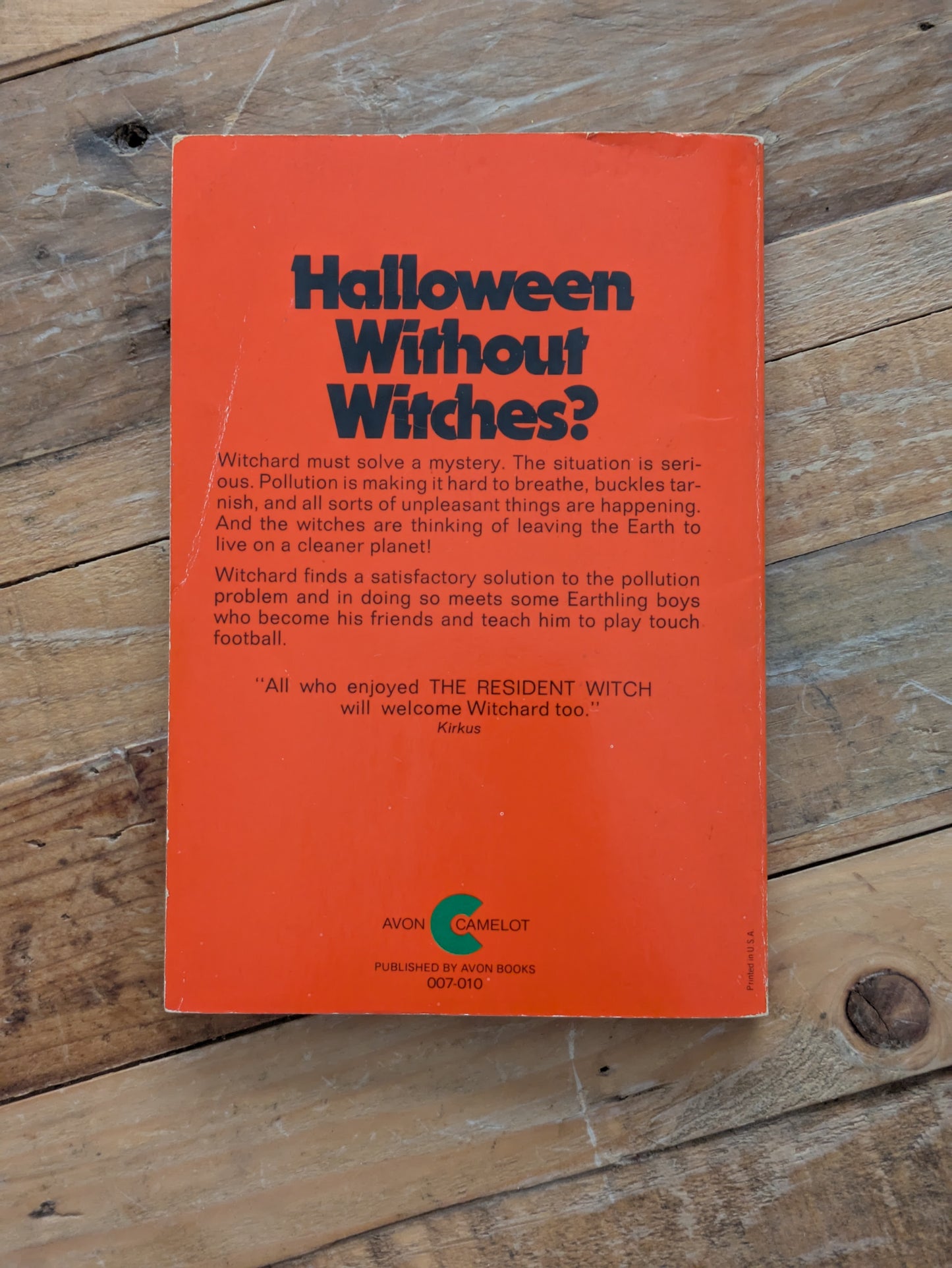 Witch Who Saved Halloween, The (Vintage Paperback) by Marian T. Place