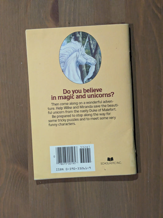 Escape of the Unicorn (Vintage Paperback) by Suzanne Lord