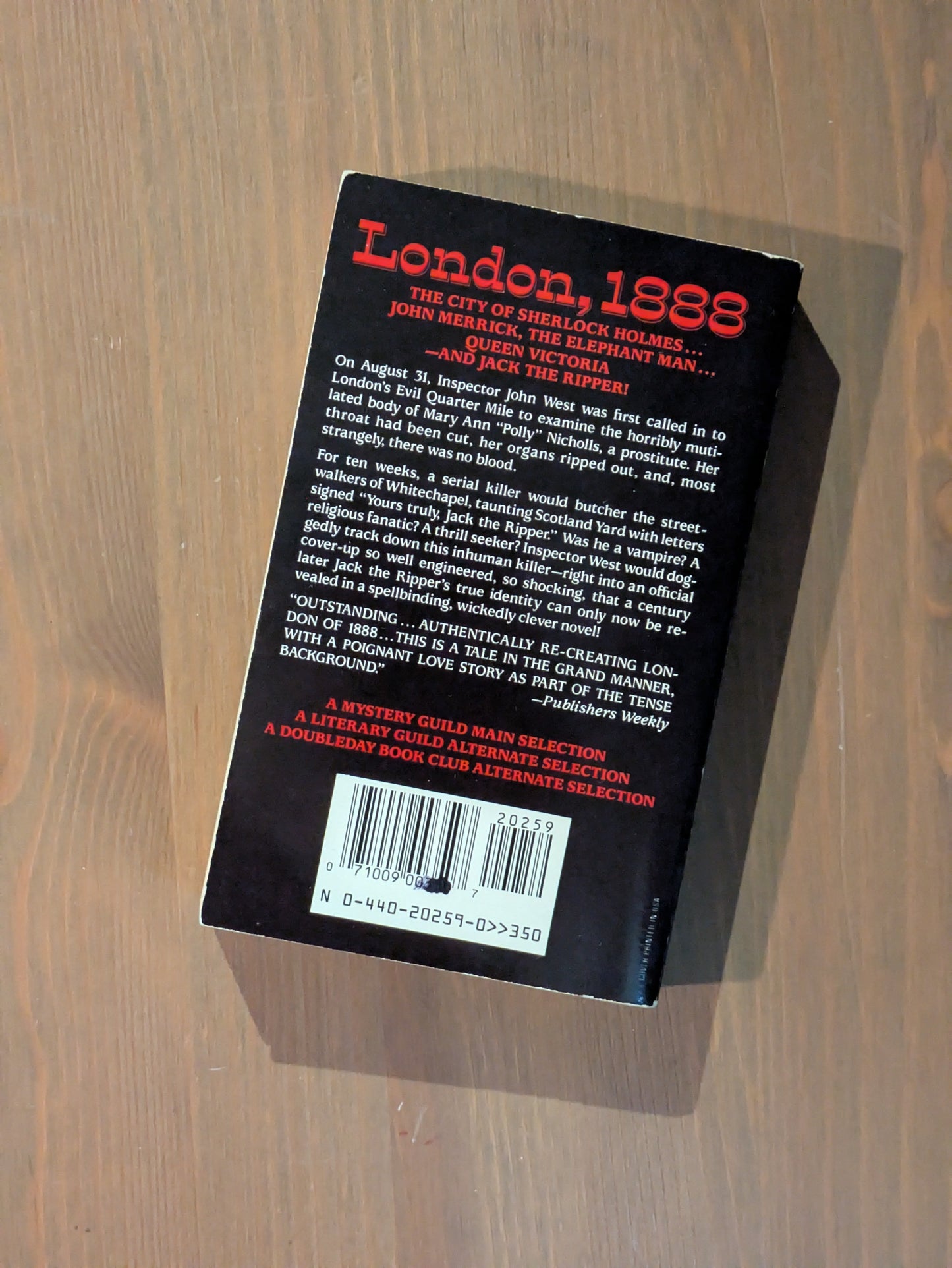 Yours Truly, Jack the Ripper (Vintage Paperback) by Pamela West