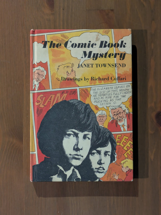 Comic Book Mystery, The (Vintage Hardcover) by Janet Townsend