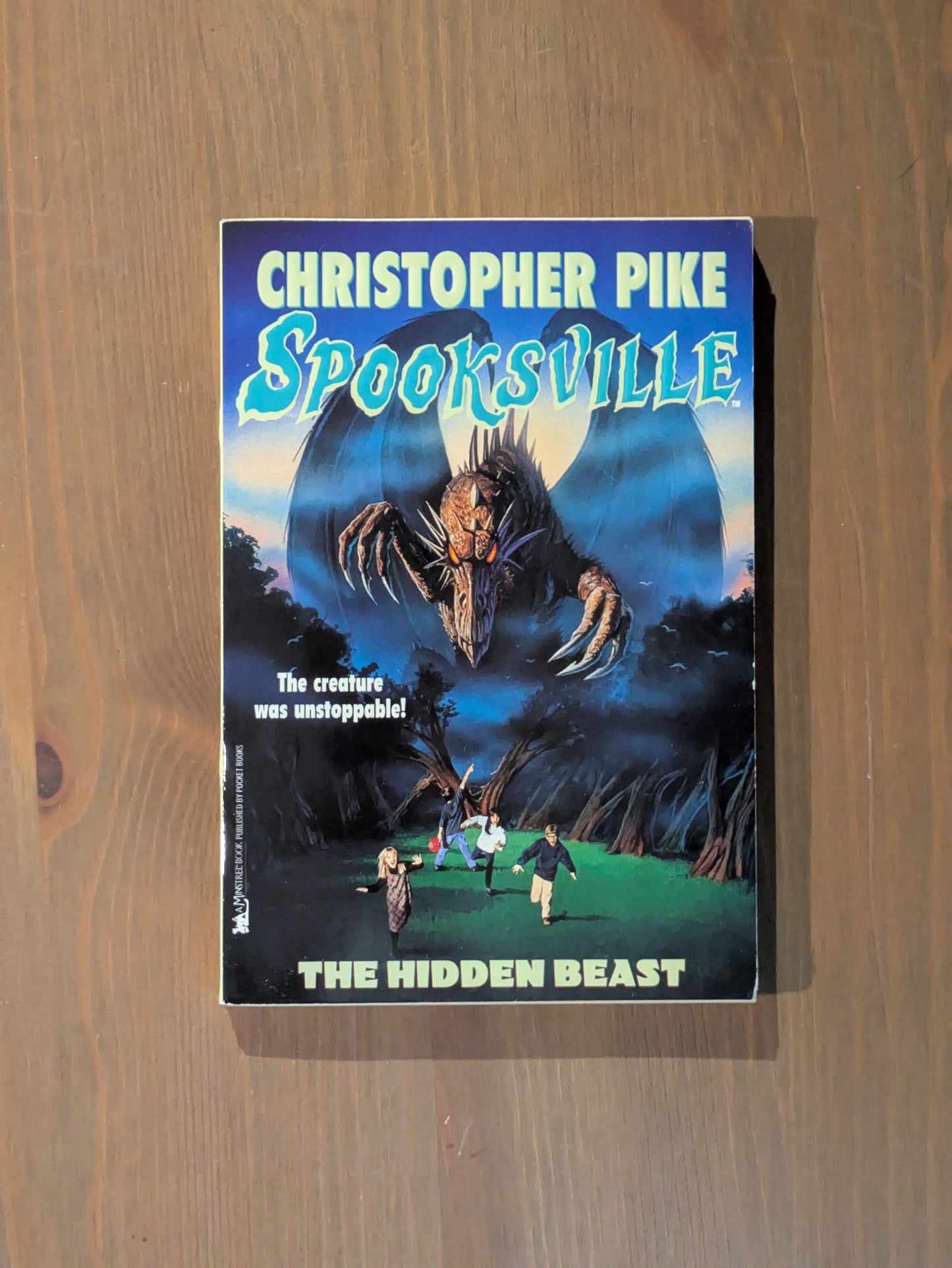 Hidden Beast, The (Spooksville #12) by Christopher Pike - Vintage Paperback