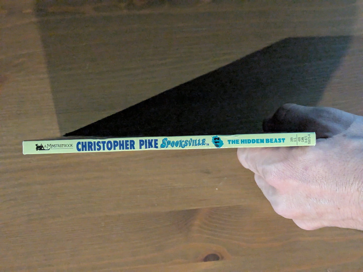 Hidden Beast, The (Spooksville #12) by Christopher Pike - Vintage Paperback