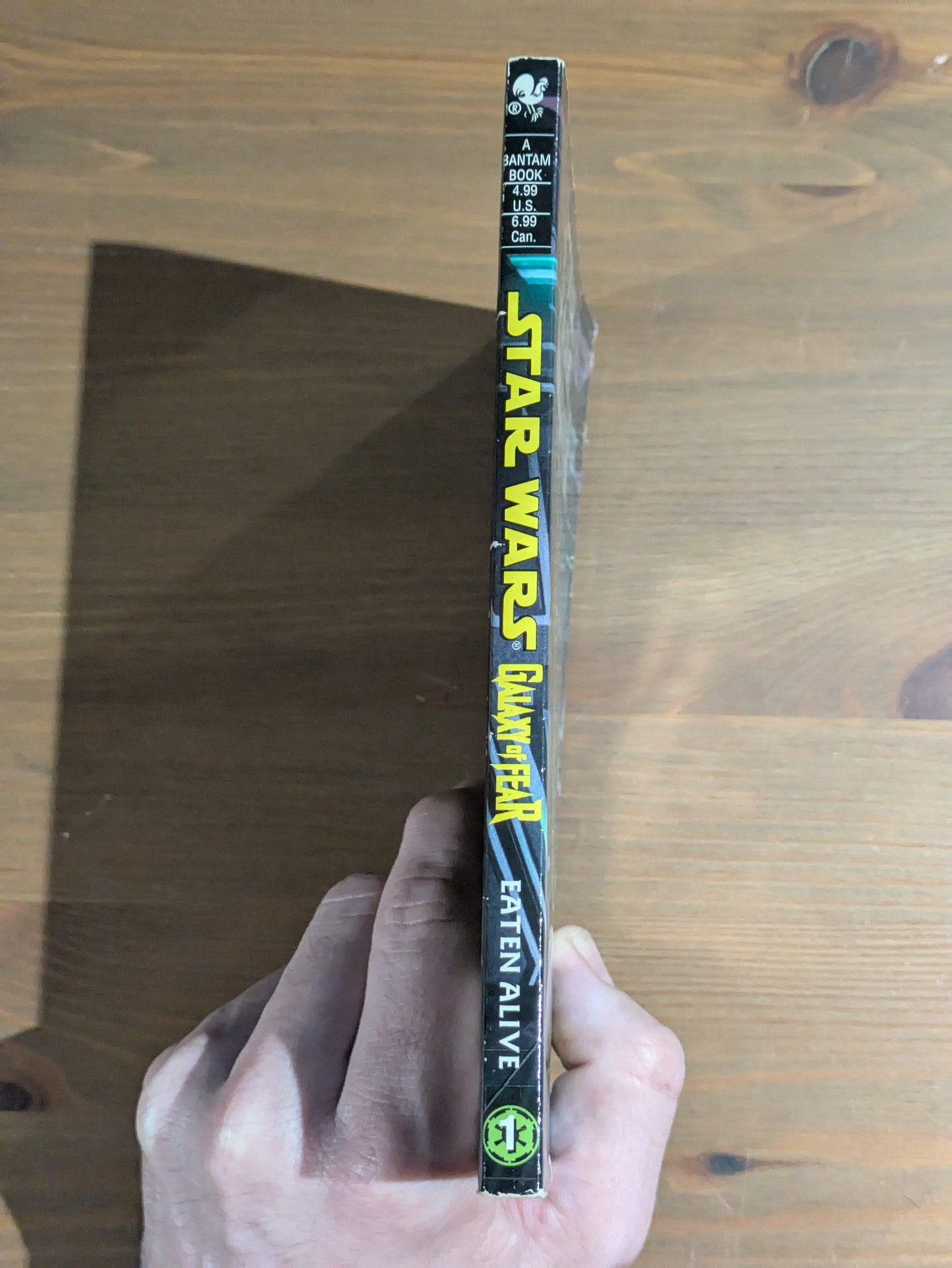 Eaten Alive (Star Wars Galaxy of Fear) by John Whitman - Vintage Paperback