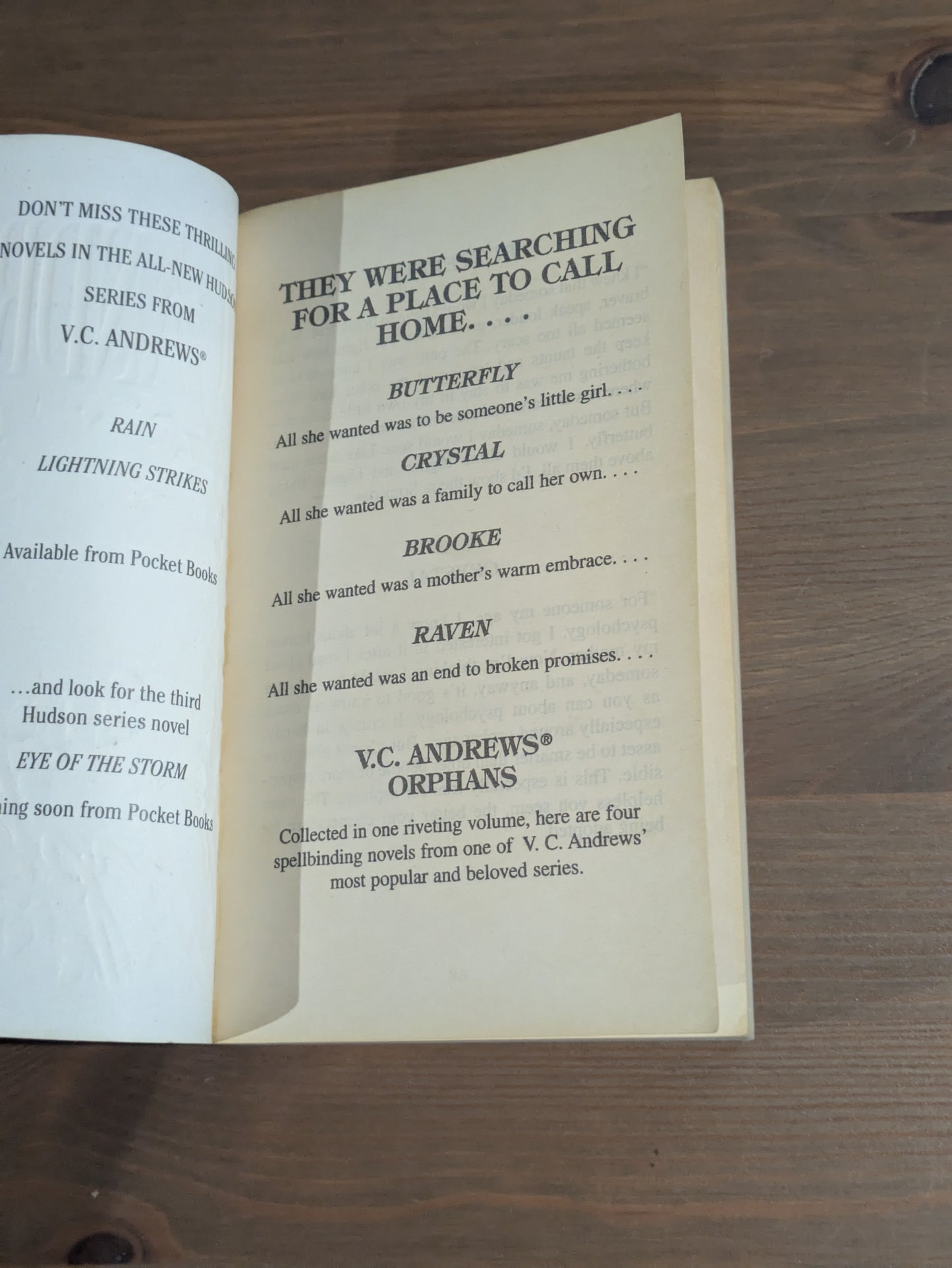 Orphans (Paperback) by V.C. Andrews