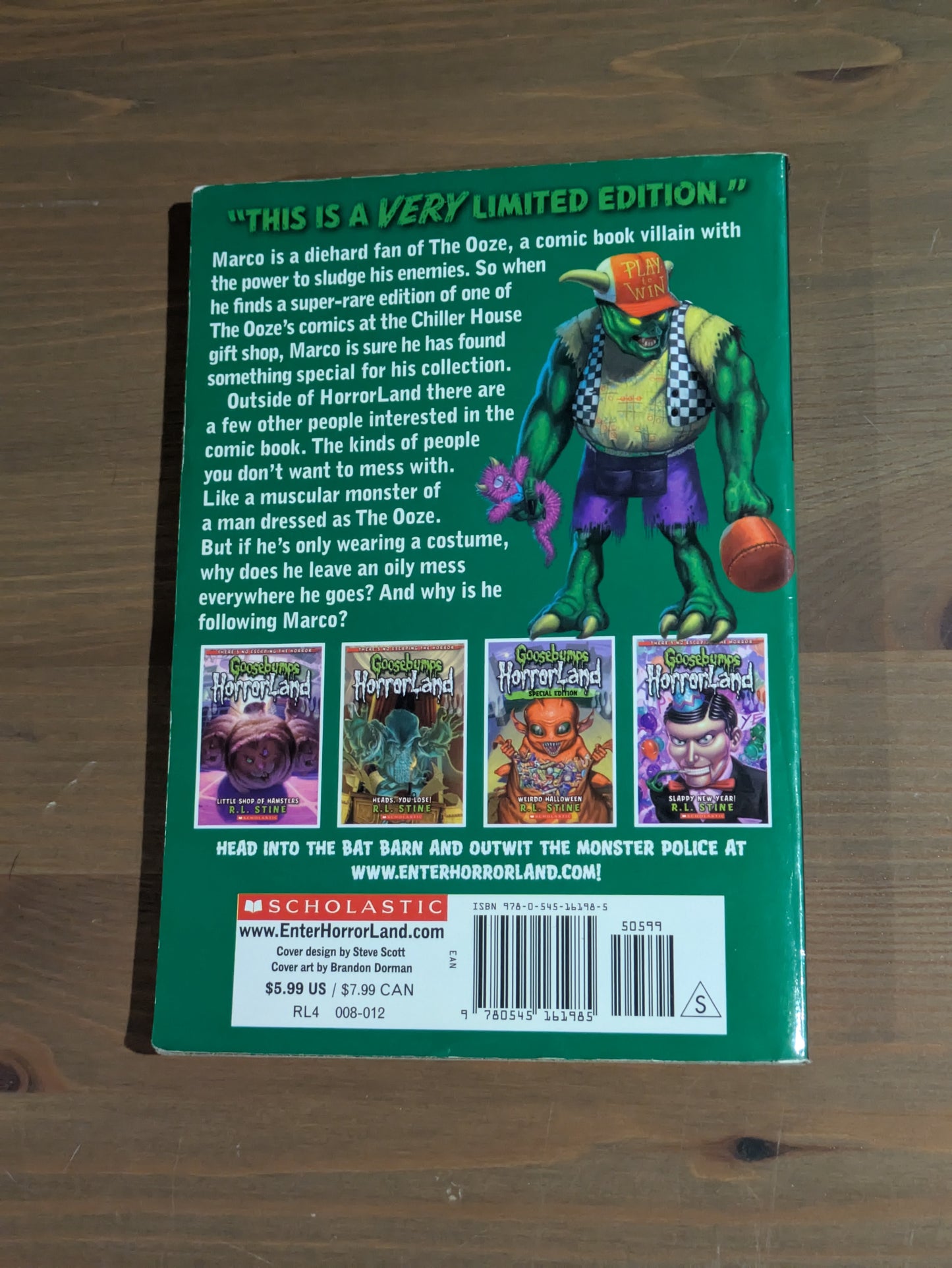 Wizard Of Ooze, The (Goosebumps HorrorLand #17) by R.L. Stine