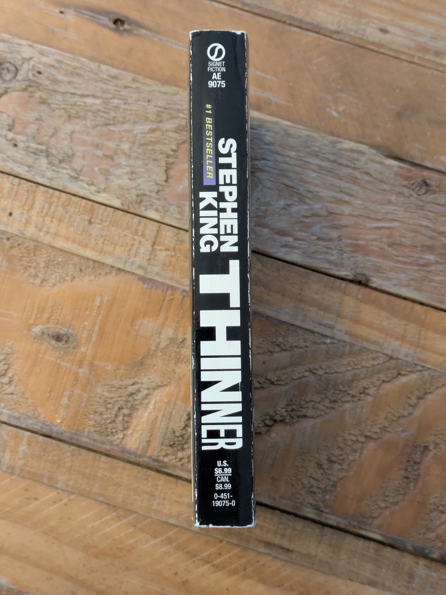 Thinner (Vintage Paperback) by Stephen King as Richard Bachmann