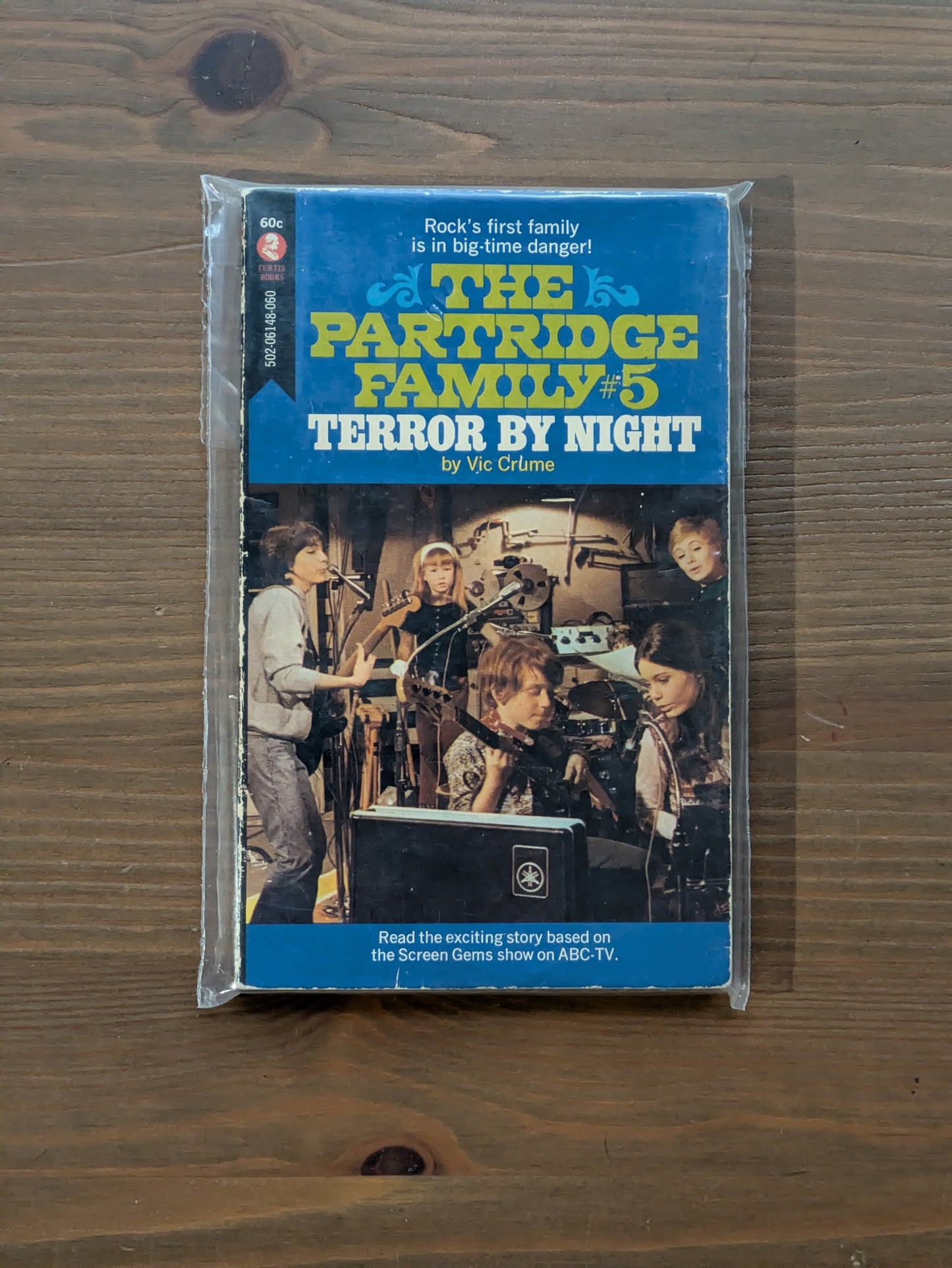 Terror by Night (The Partridge Family #5) by Vic Crume - Vintage Paperback