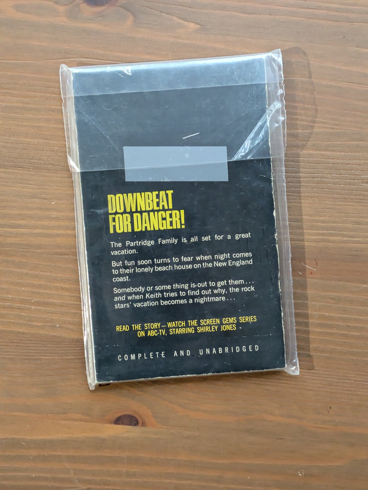 Terror by Night (The Partridge Family #5) by Vic Crume - Vintage Paperback