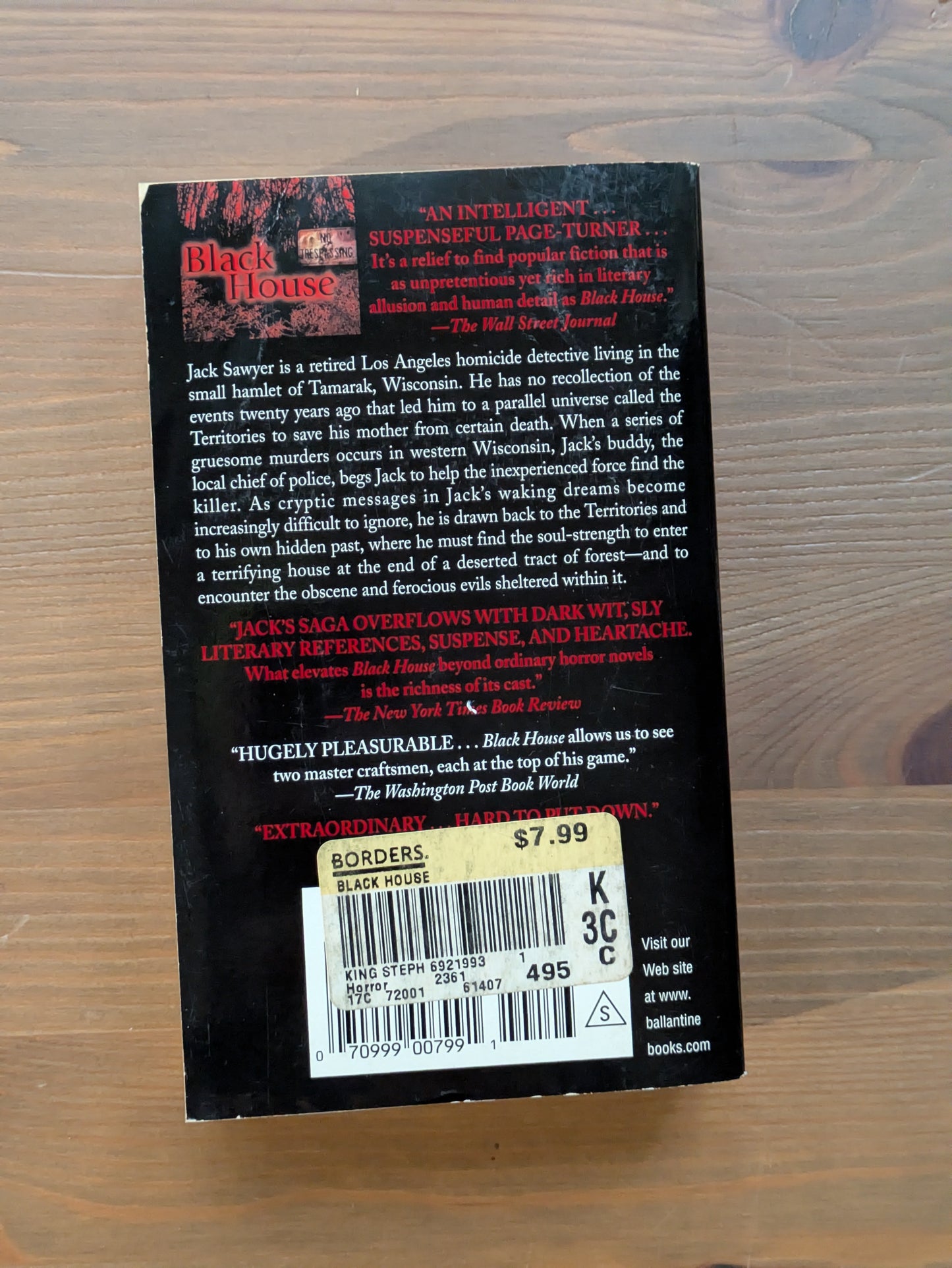Black House (The Talisman #2) by Stephen King, Peter Straub - Paperback
