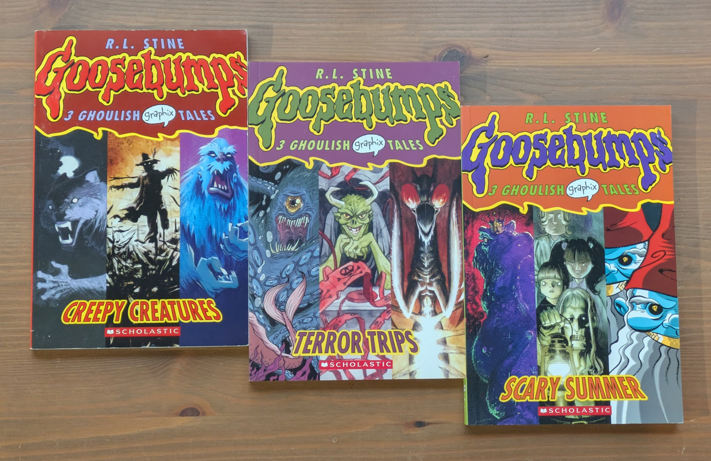Goosebumps Graphix #1-3 (Paperback Collection Set) by R.L. Stine