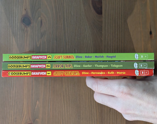Goosebumps Graphix #1-3 (Paperback Collection Set) by R.L. Stine