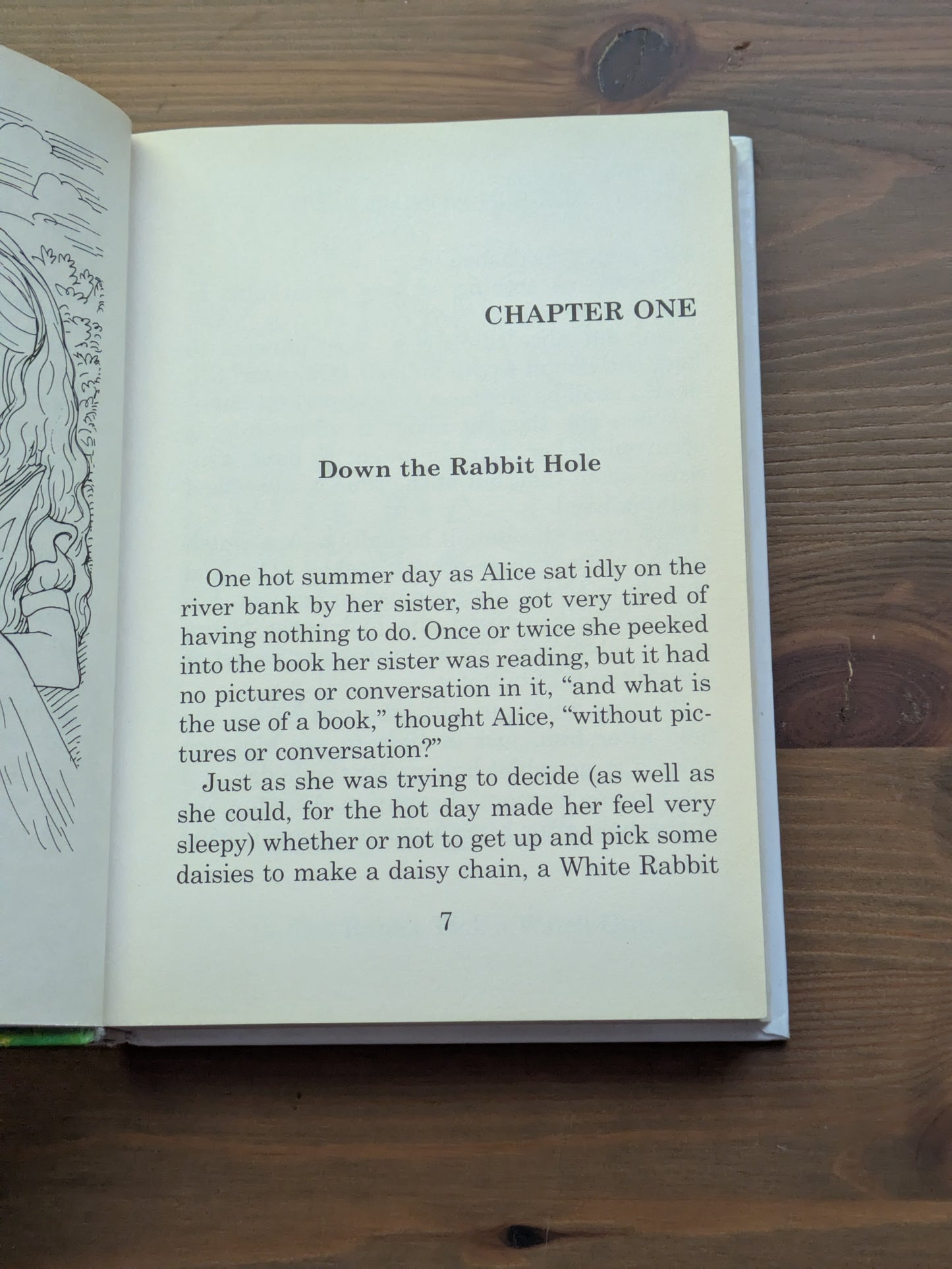 Alice in Wonderland (Great Illustrated Classics) by Eliza Gatewood Warren, Lewis Caroll - Vintage Hardcover