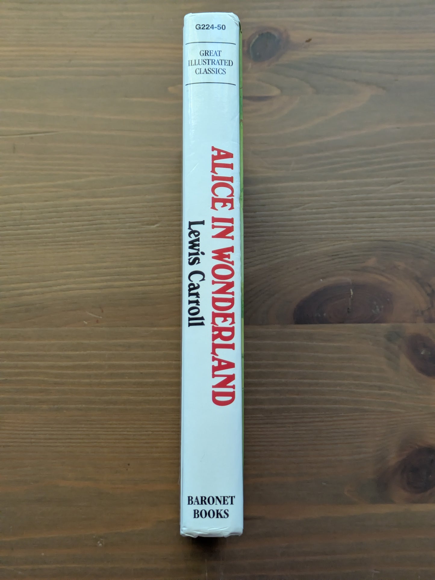 Alice in Wonderland (Great Illustrated Classics) by Eliza Gatewood Warren, Lewis Caroll - Vintage Hardcover