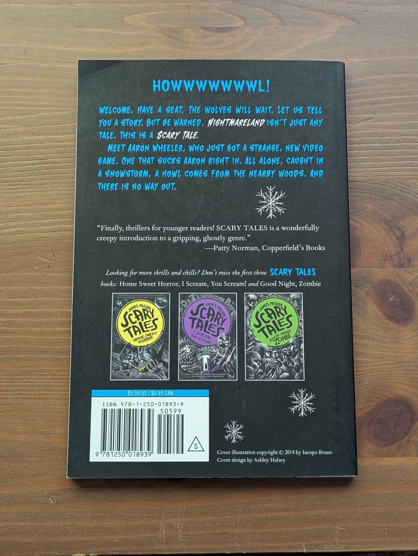 Nightmareland (Scary Tales #4) by James Preller, Iacopo Bruno (Illustrations)