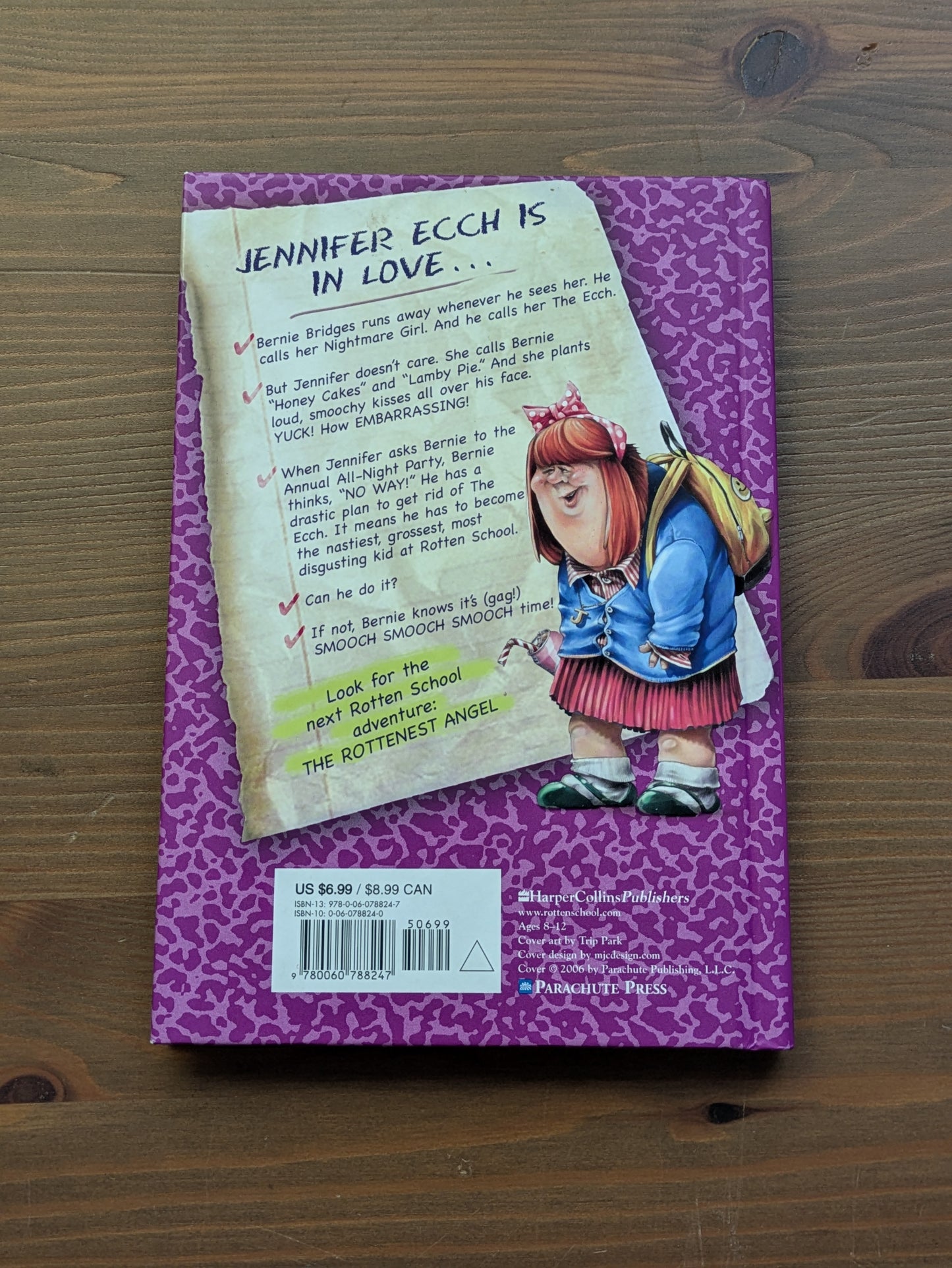 Party Poopers (Rotten School #9) by R.L. Stine, Trip Park (Illustrator) - Hardcover