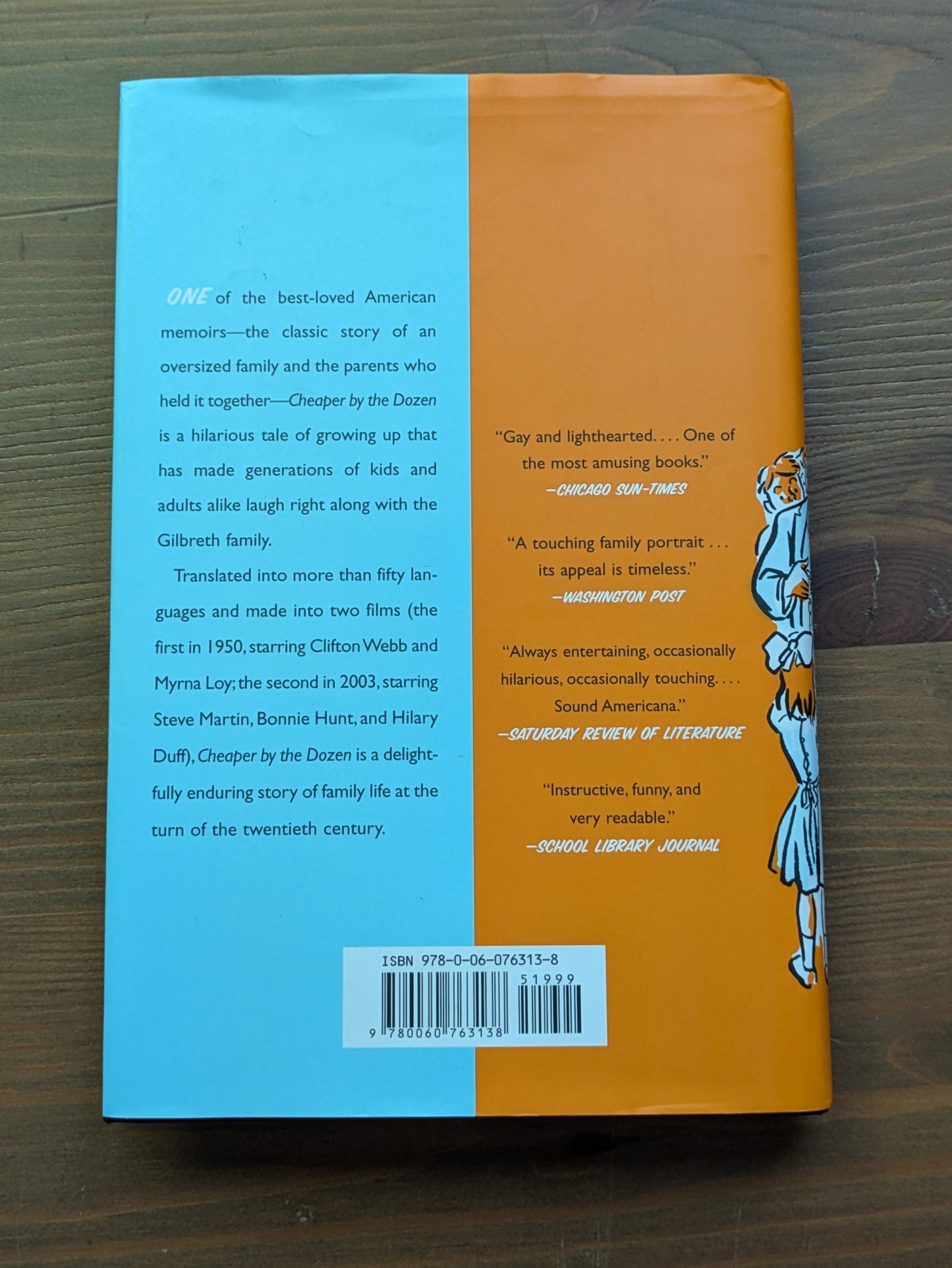 Cheaper by the Dozen (2002 Hardcover) by Frank B. Gilbreth Jr., Ernestine Gilbreth Carey