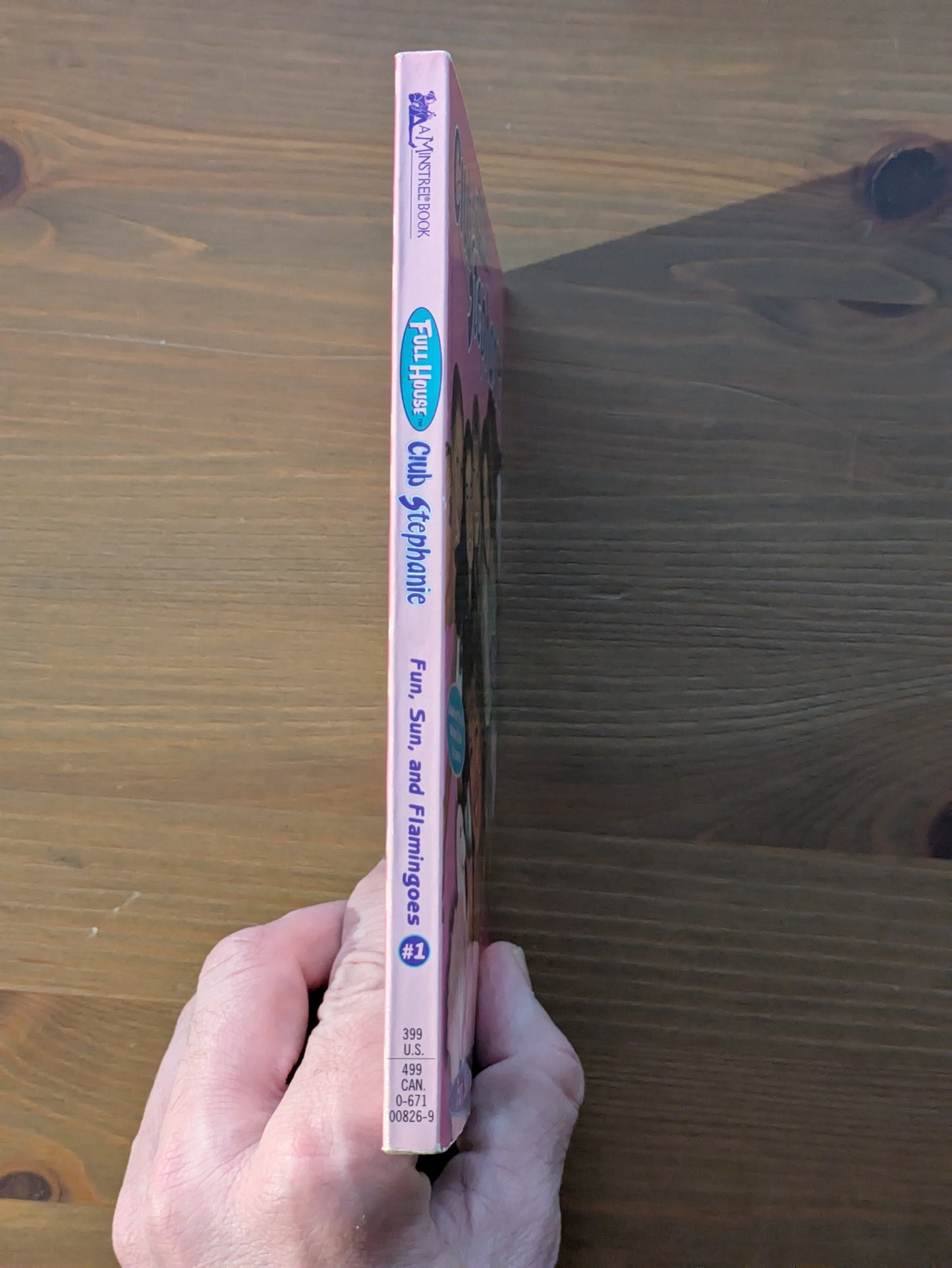 Fun, Sun, and Flamingoes (Full House: Club Stephanie #1) by Janet Quin-Harkin - Vintage Paperback