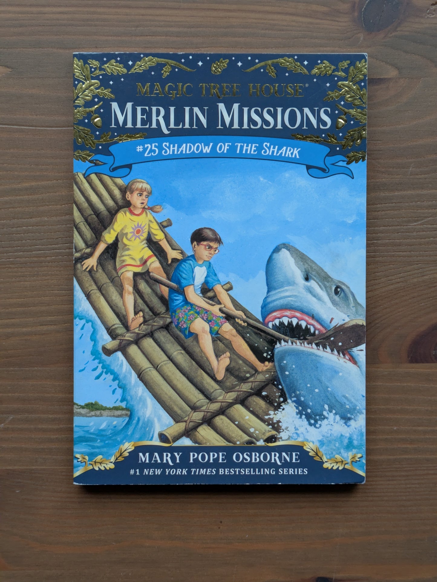 Shadow of the Shark (Magic Tree House: Merlin Missions #25) by Mary Pope Osborne