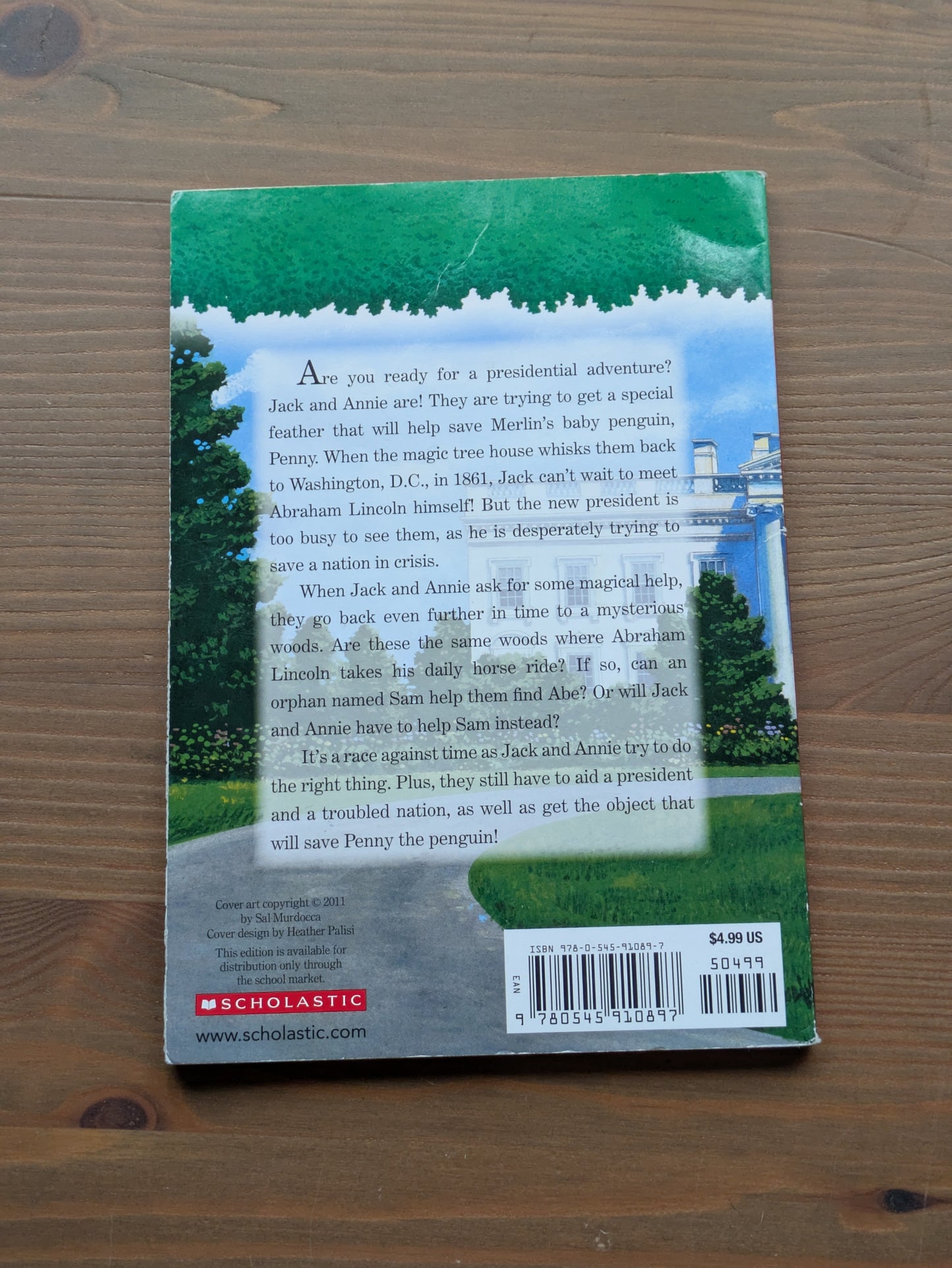 Abe Lincoln At Last! (Magic Tree House #47) by Mary Pope Osborne