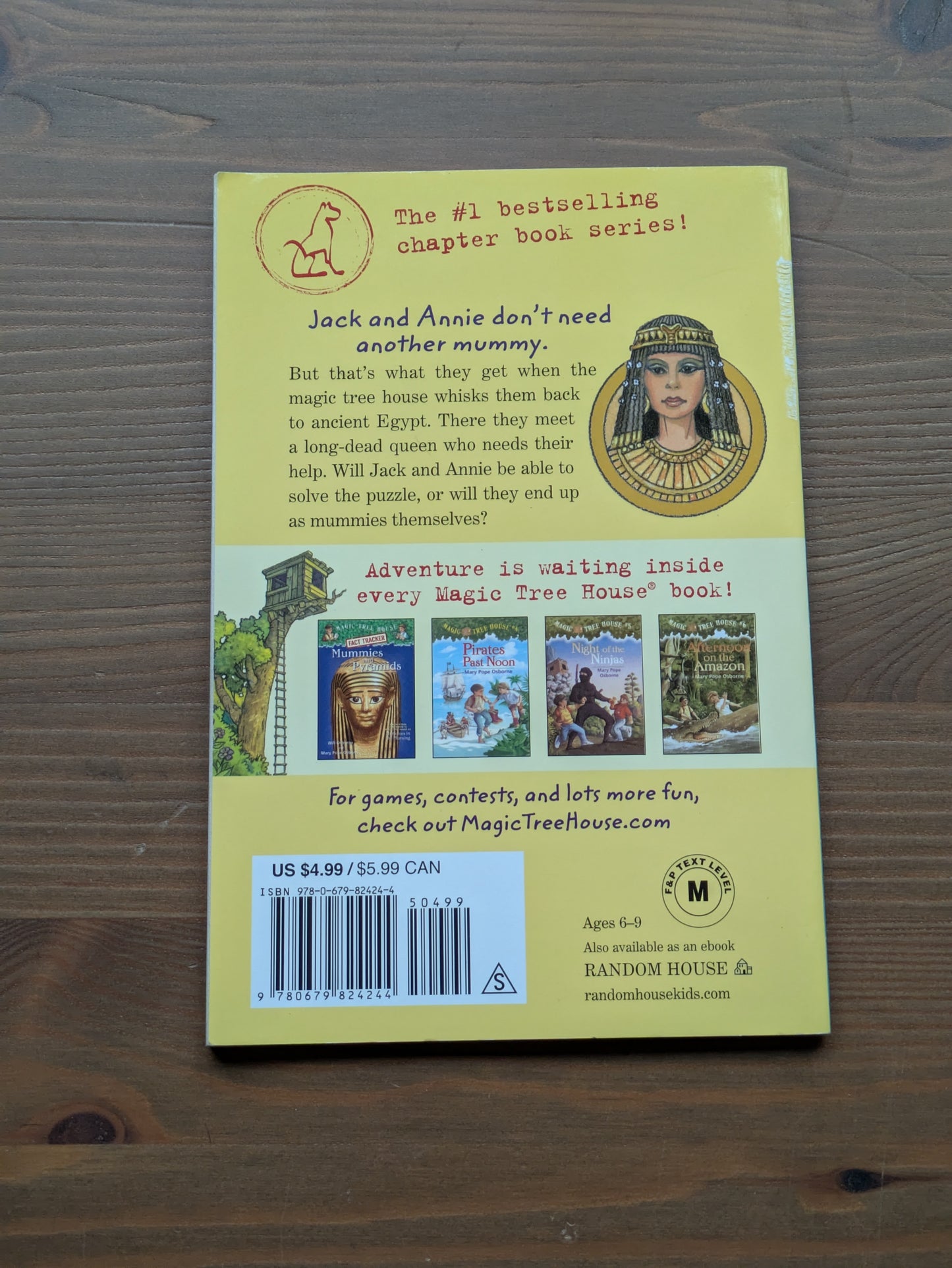 Mummies in the Morning (Magic Treehouse #3) by Mary Pope Osborne - Paperback