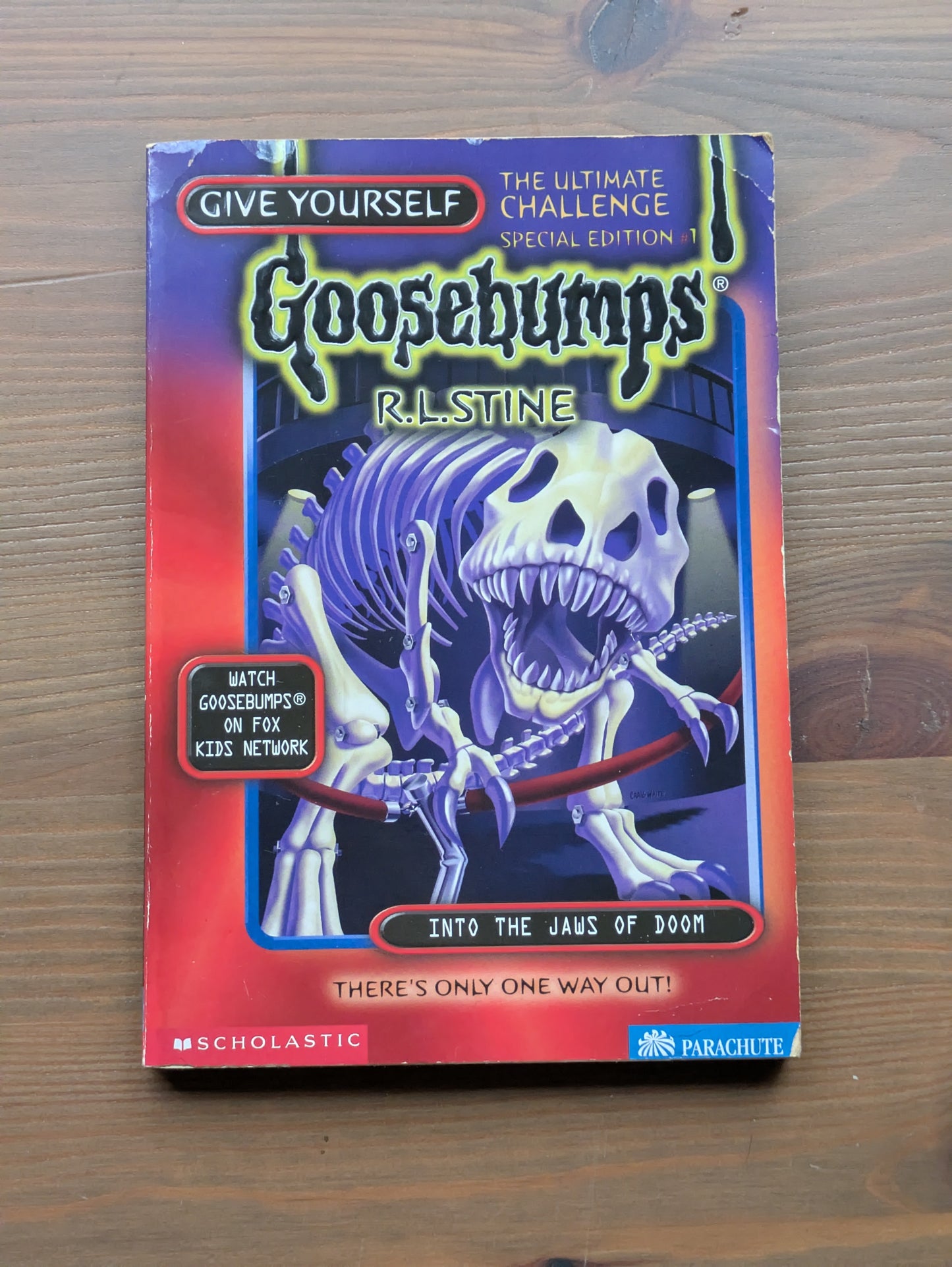 Into the Jaws of Doom (Give Yourself Goosebumps Special #1) by R.L. Stine