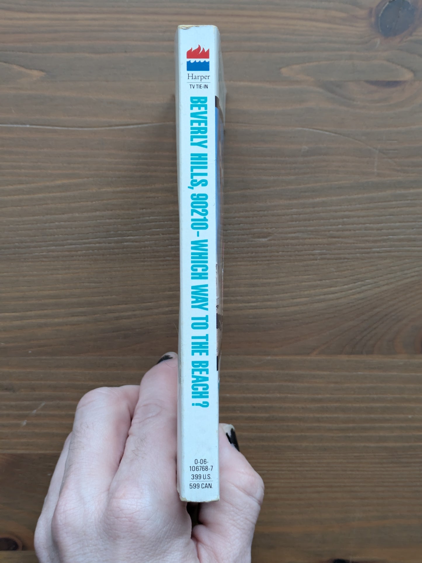 Which Way to the Beach? (Beverly Hills 90210 #3) by Mel Gilden - Vintage Paperback