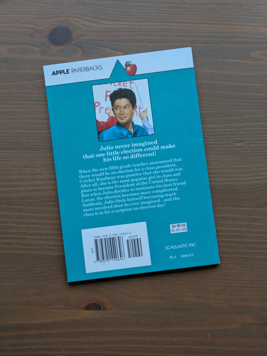 Class President (Class Clown #3) by Johanna Hurwitz - Vintage Paperback