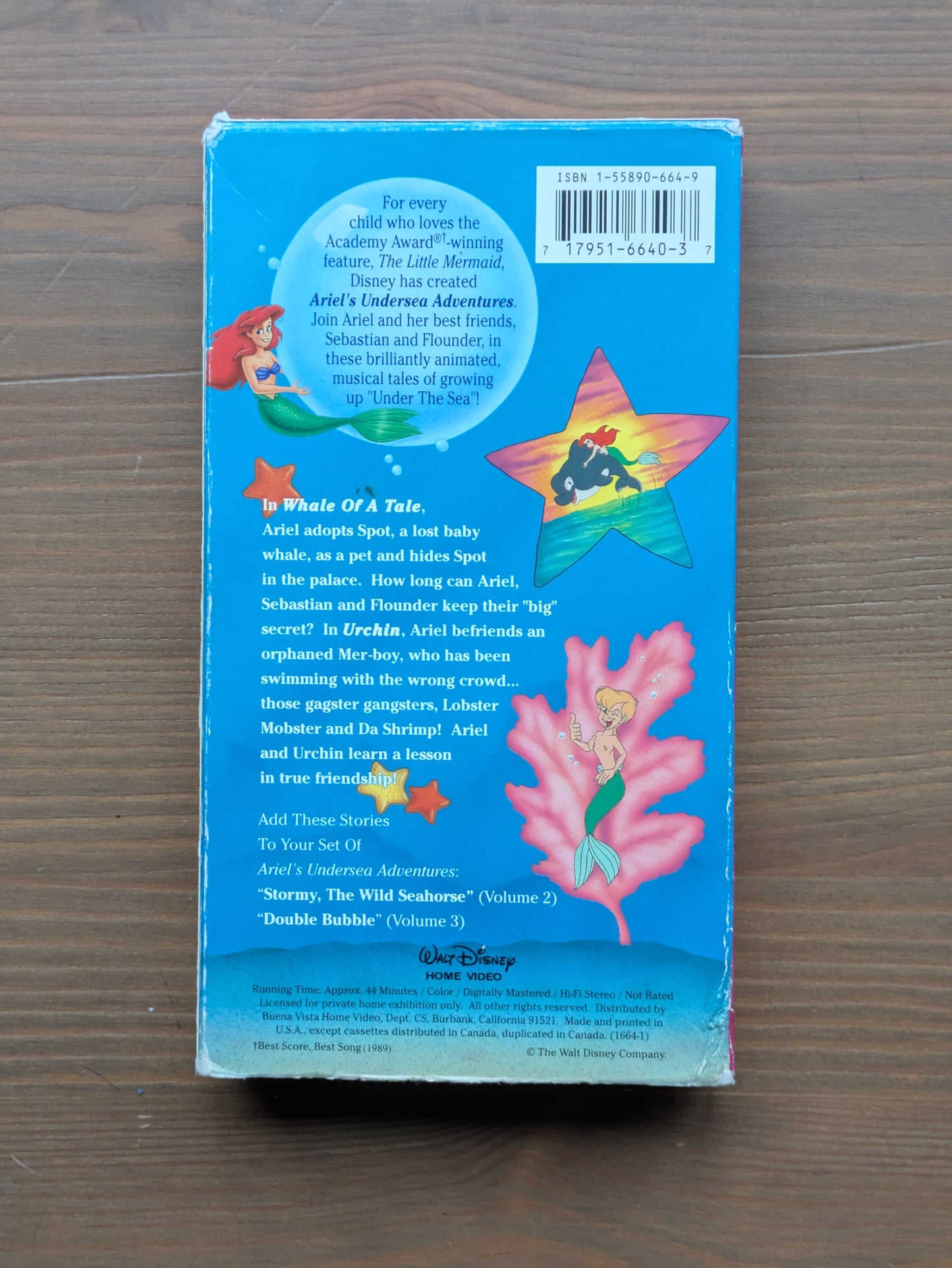 Ariel's Undersea Adventures (Disney's The Little Mermaid VHS)