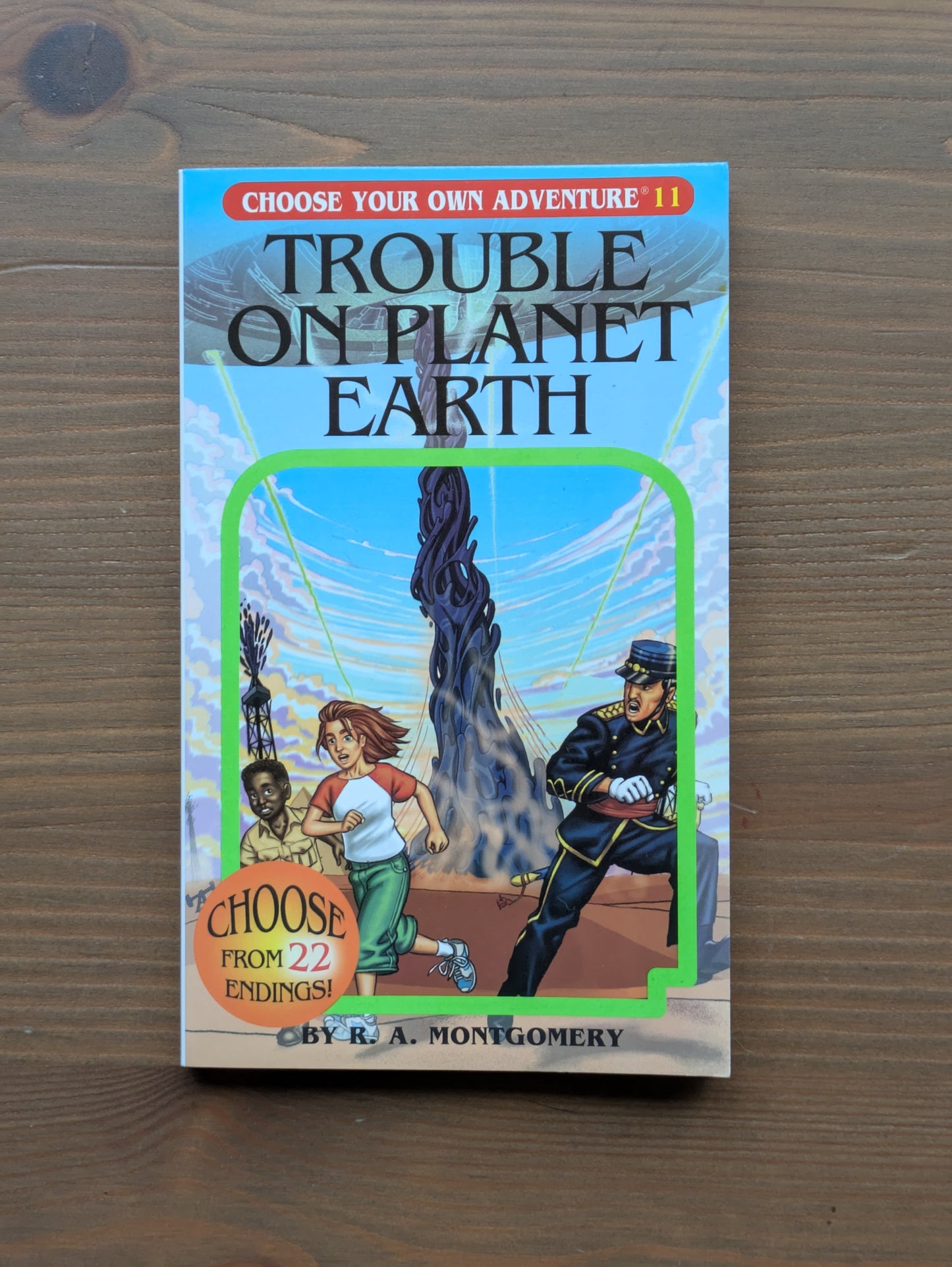 Trouble on Planet Earth (Choose Your Own Adventure #11) by R.A. Montgomery
