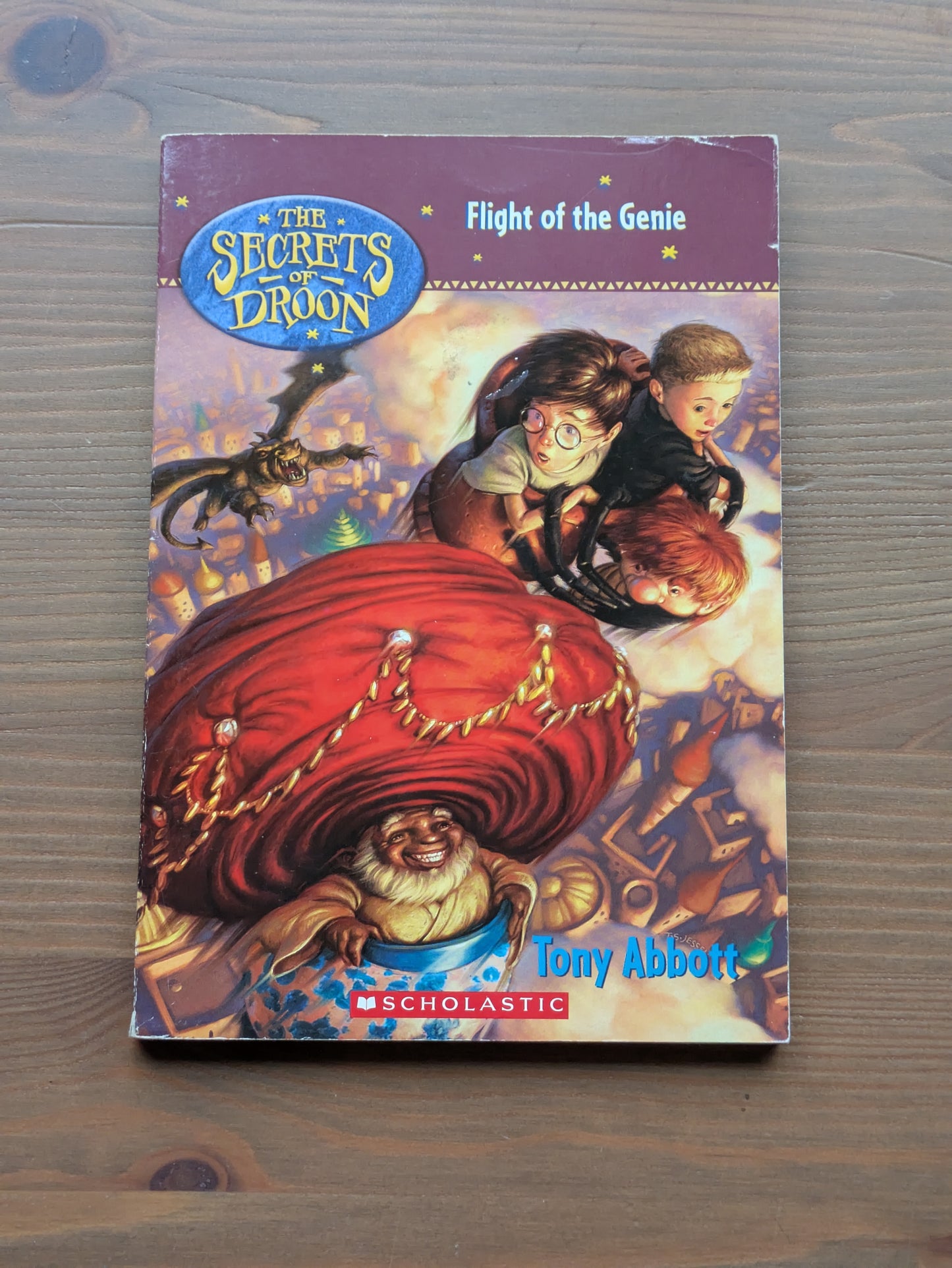 Flight of the Genie (The Secrets of Droon #21) by Tony Abbott - Paperback