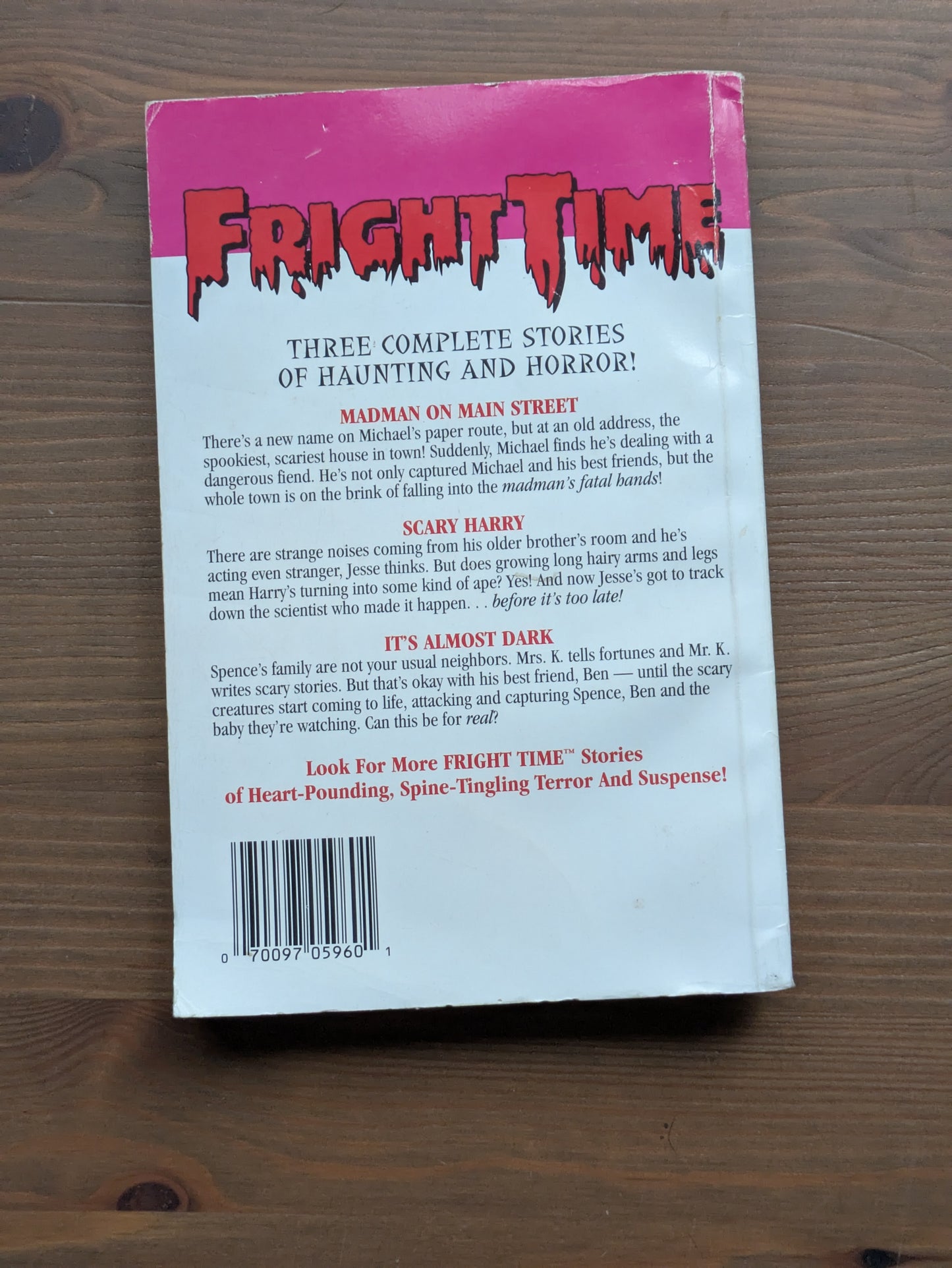 Fright Time #1 (Vintage Paperback Anthology) by Rochelle Larkin