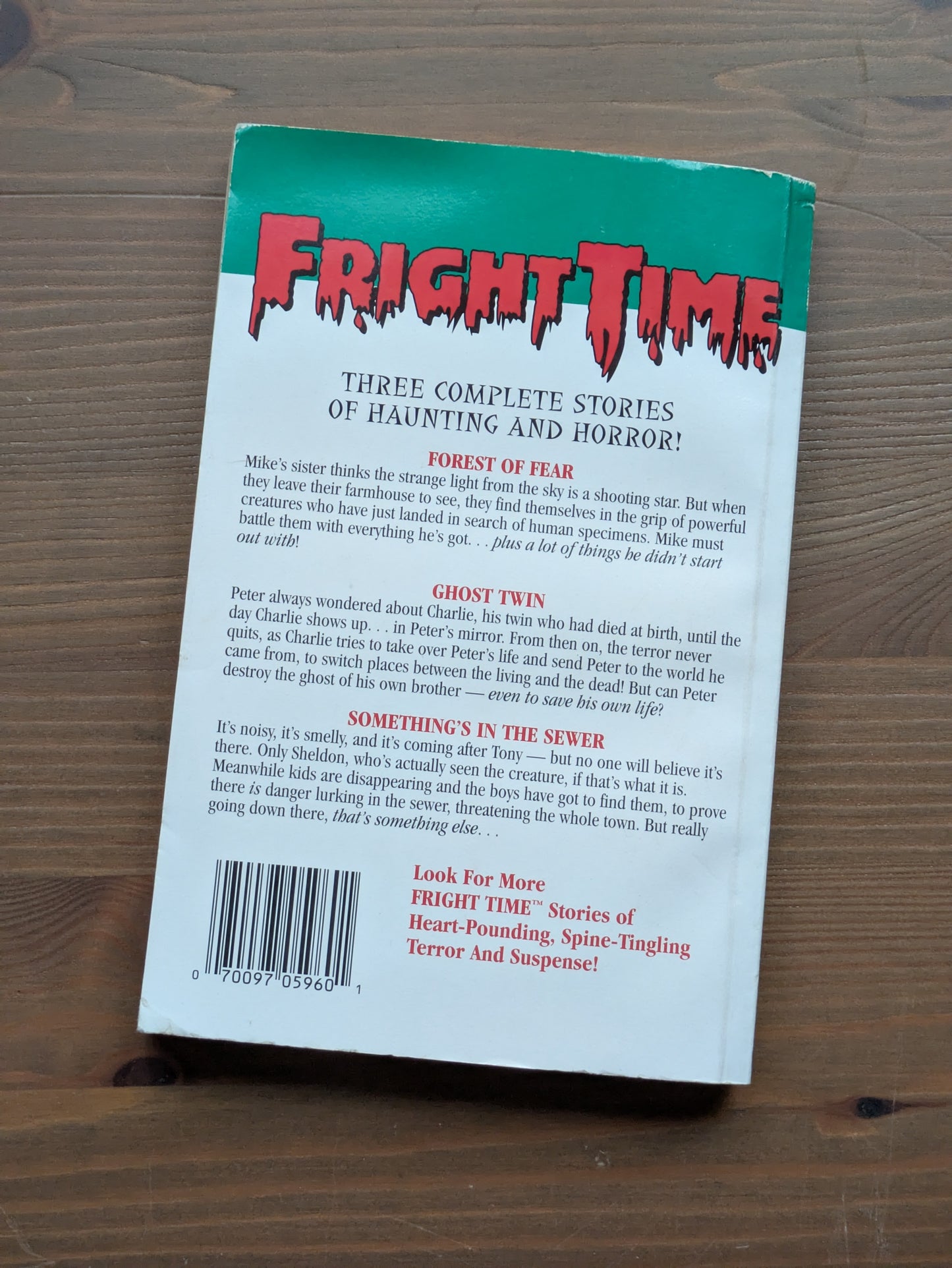 Fright Time #5 (Vintage Paperback Anthology)