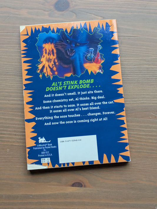 Ooze, The (Ghosts of Fear Street #8) by R.L. Stine - Vintage Paperback