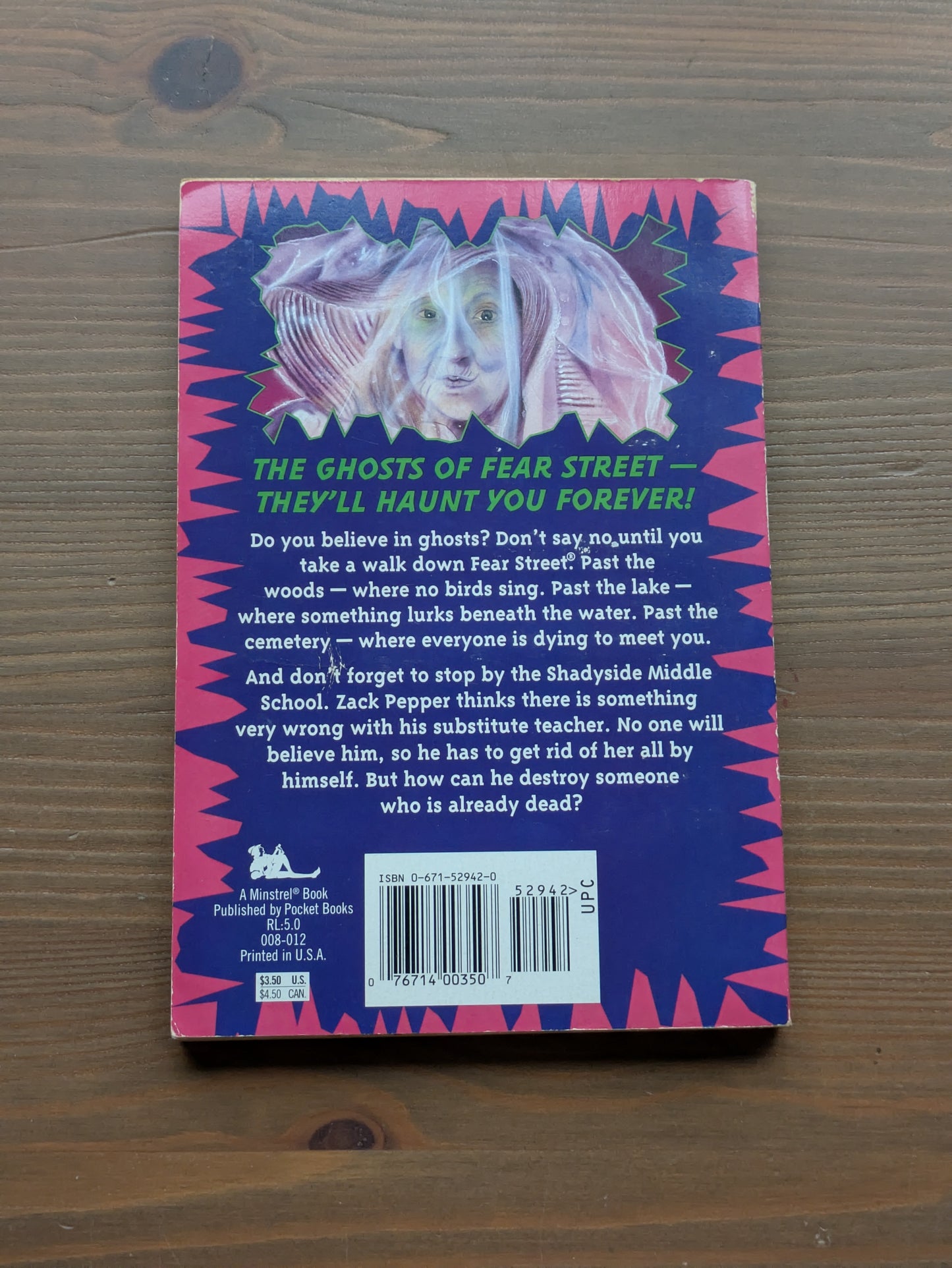 Who's Been Sleeping in My Grave? (Ghosts of Fear Street #2) by RL Stine