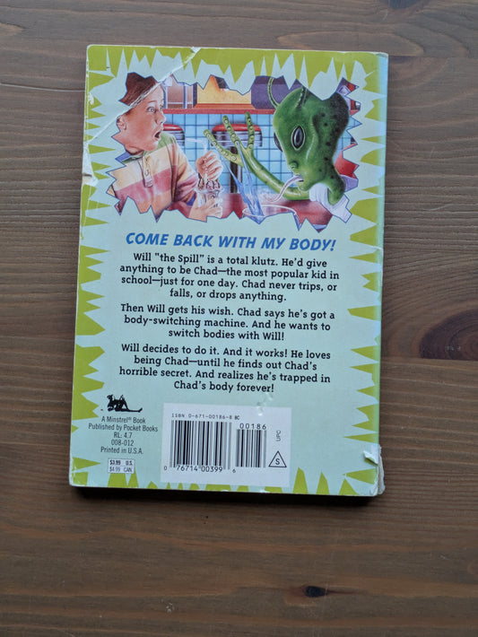 Body Switchers from Outer Space (Ghosts of Fear Street #14) by R.L. Stine, Nina Kiriki Hoffman
