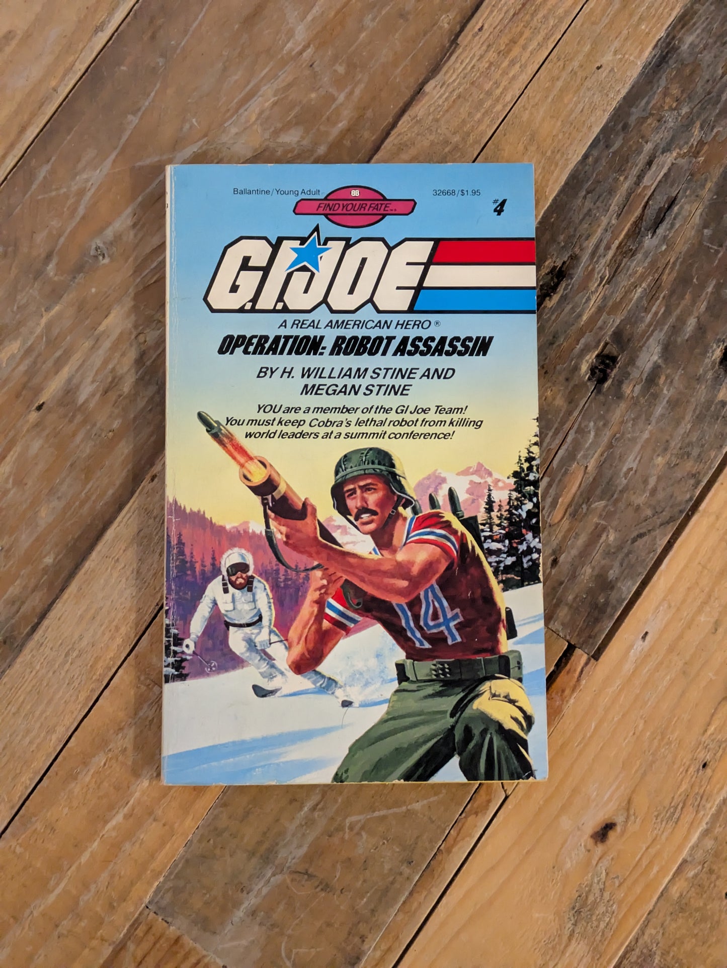 Operation: Robot Assassin (GI: Joe Find Your Fate) by Megan Stine, Henry William Stine